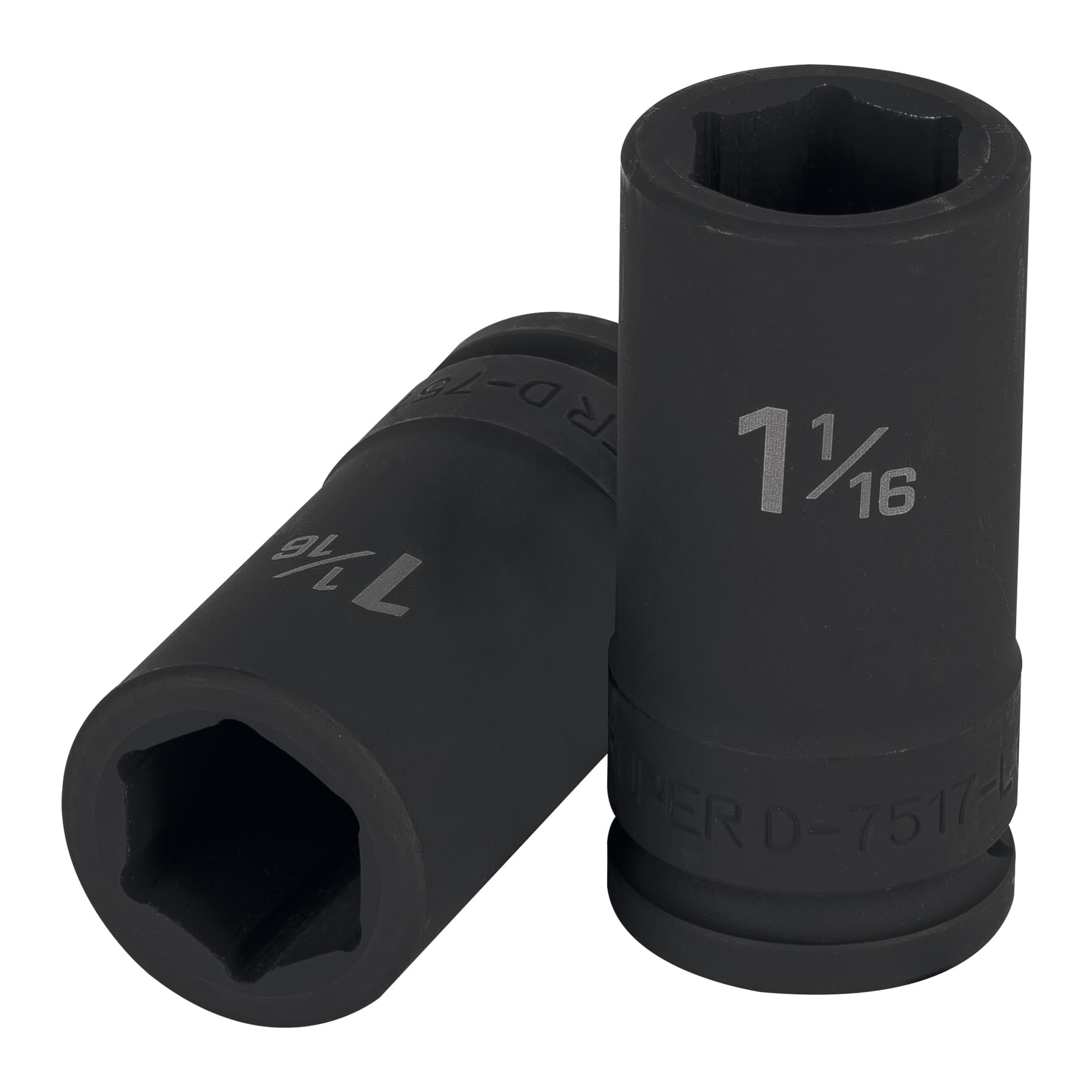 DADO LARGO DE IMPACTO DE 1-1/16', 6 PUNTAS, CUADRO 3/4'