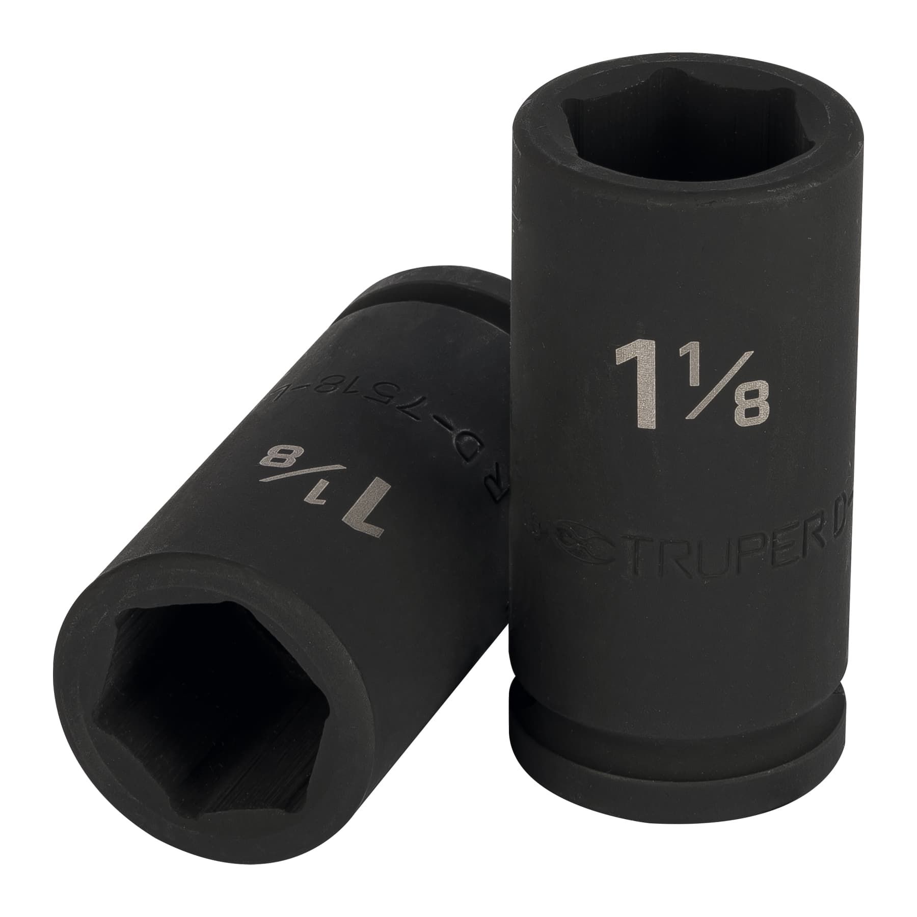 DADO LARGO DE IMPACTO DE 1-1/8', 6 PUNTAS, CUADRO 3/4'