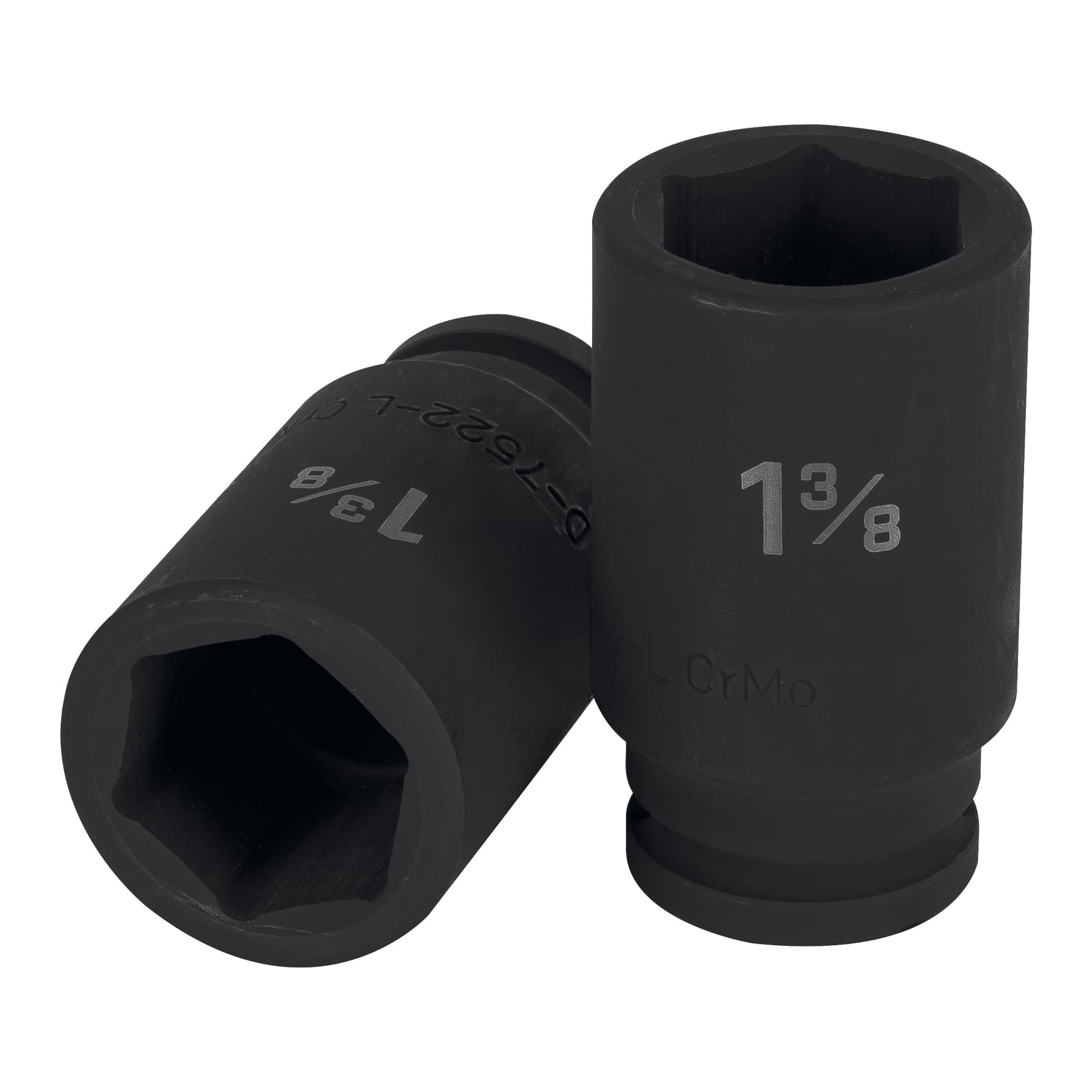 DADO LARGO DE IMPACTO DE 1-3/8', 6 PUNTAS, CUADRO 3/4'