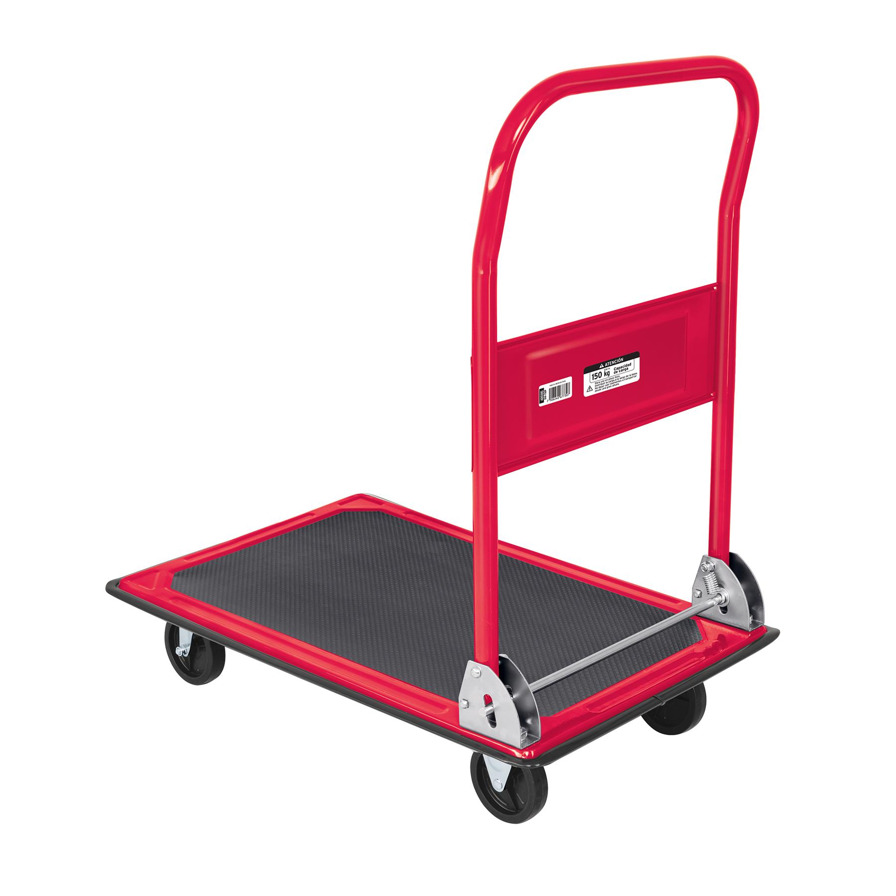 CARRO DE CARGA PLEGABLE TIPO PLATAFORMA, 150 KG, PRETUL