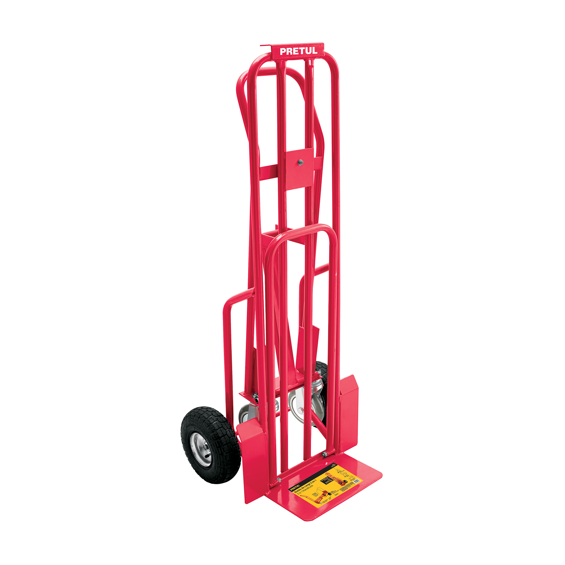DIABLO DE CARGA CONVERTIBLE 3 EN 1, 270KG