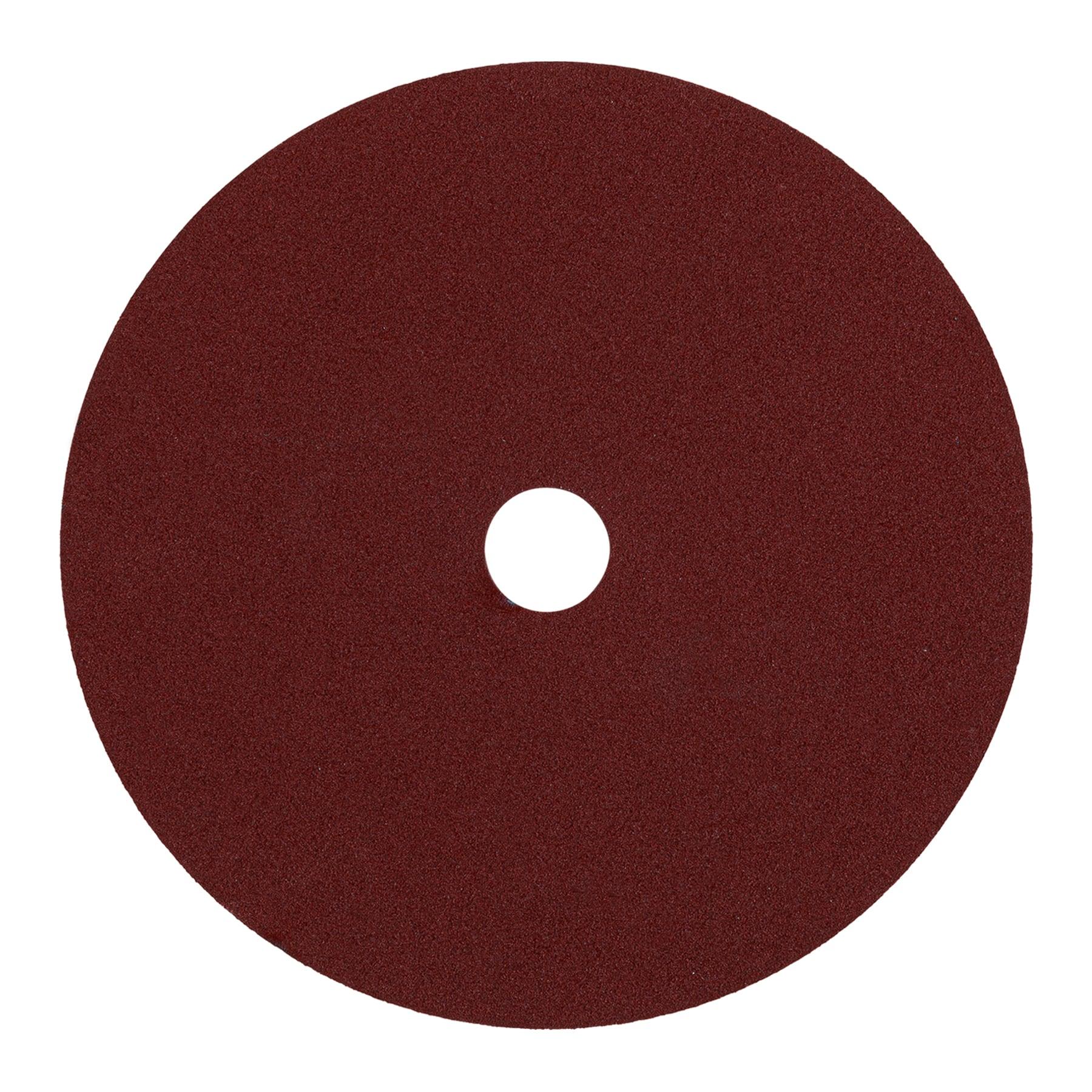 DISCO DE LIJA DE 7' CON RESPALDO DE FIBRA, GRANO 80, TRUPER