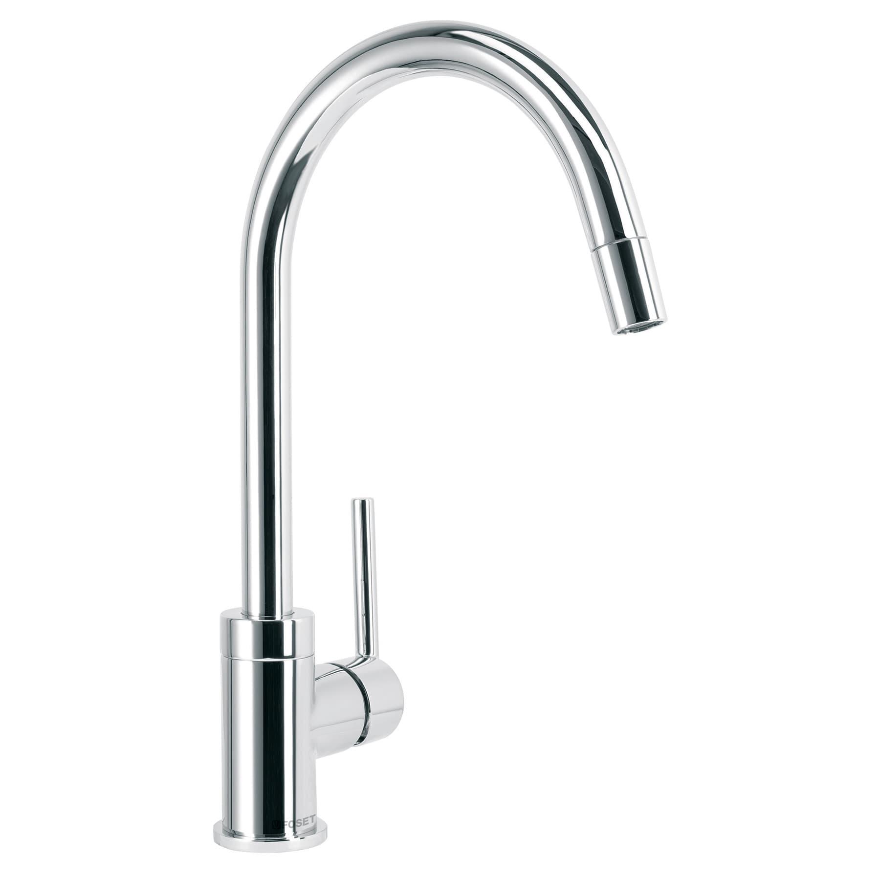 MONOMANDO CROMO NARIZ RETRÁCTIL PARA FREGADERO, ELEMENT