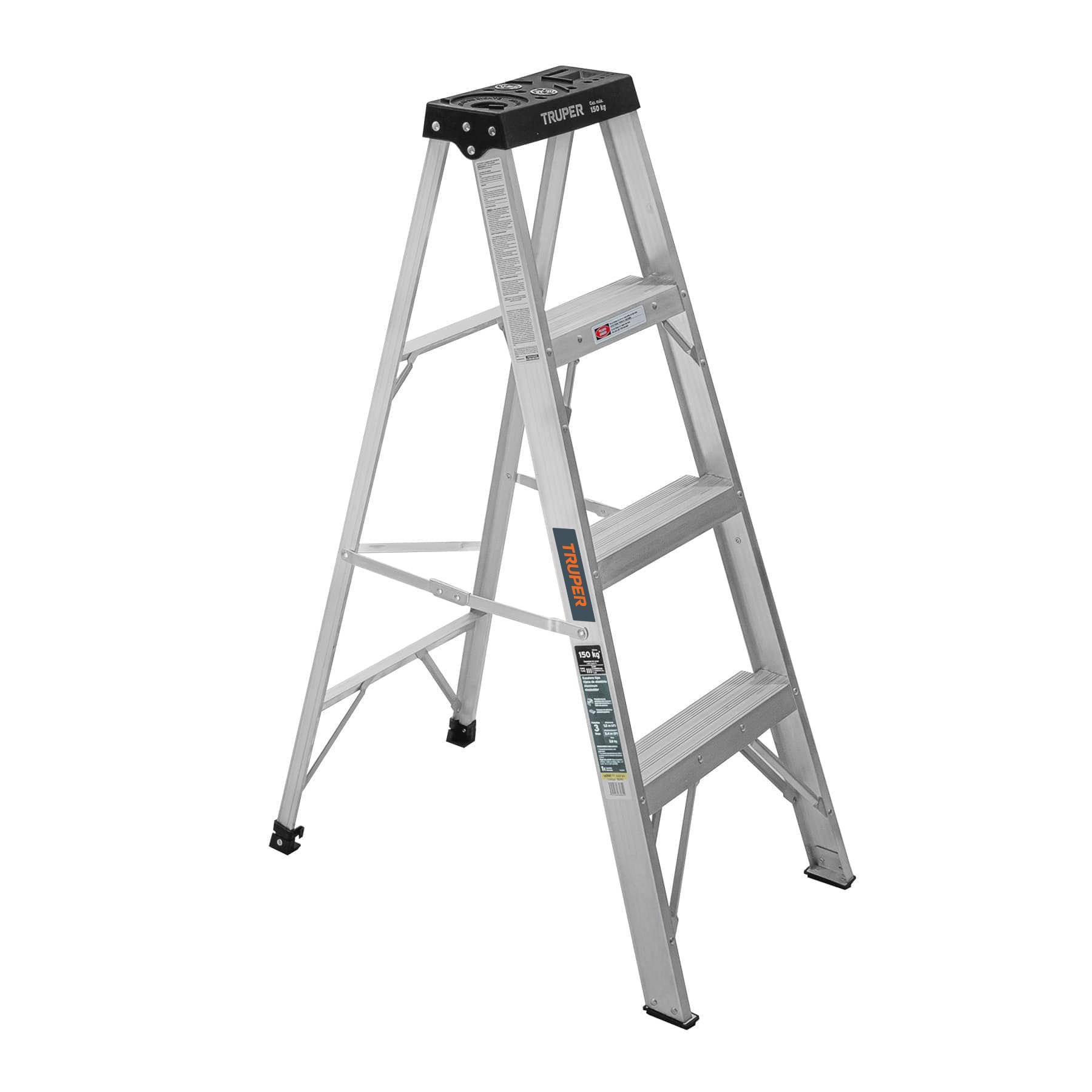 ESCALERA DE TIJERA TIPO III 3 ESCALONES, TRUPER