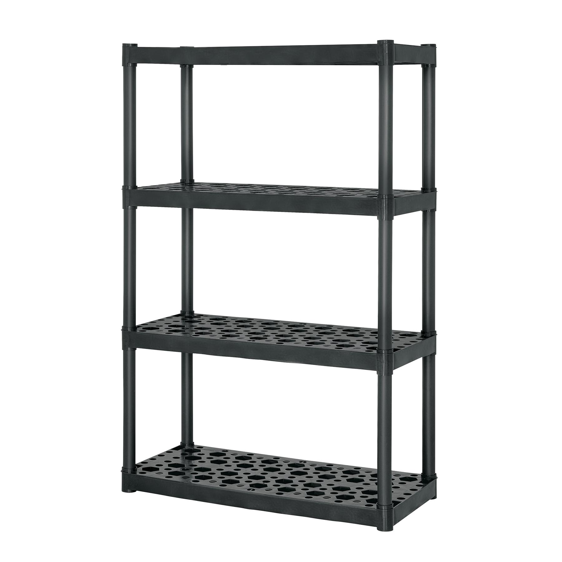 ESTANTE PLÁSTICO USO RUDO, 4 REPISAS