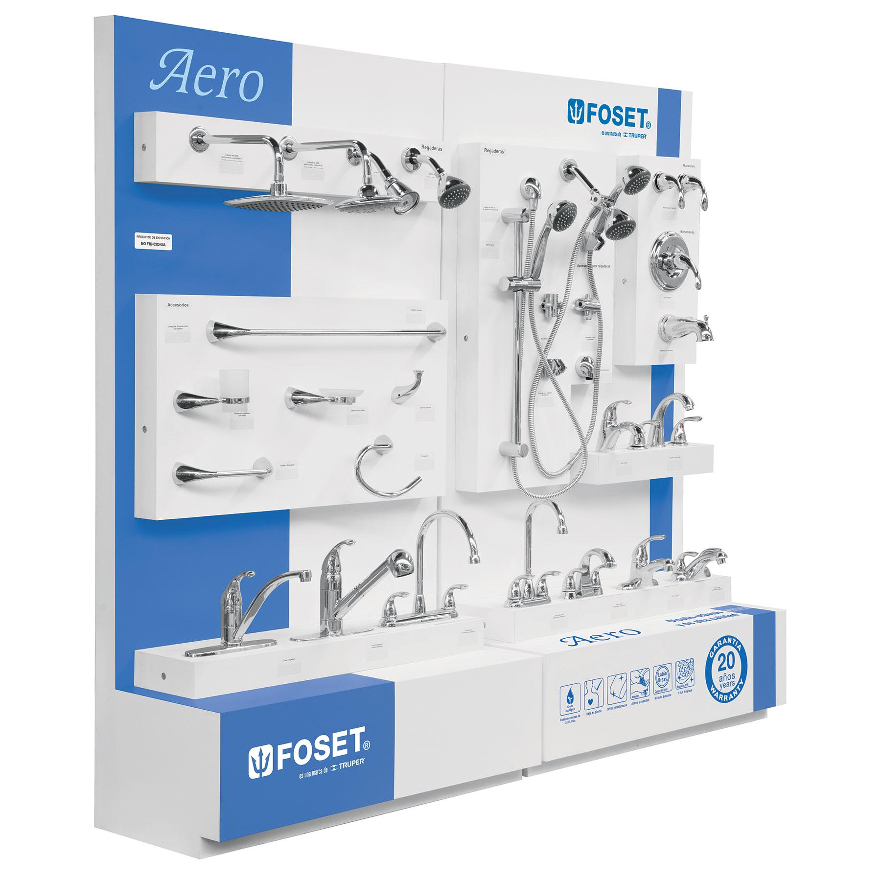 EXHIBIDOR DE PISO FOSET AERO