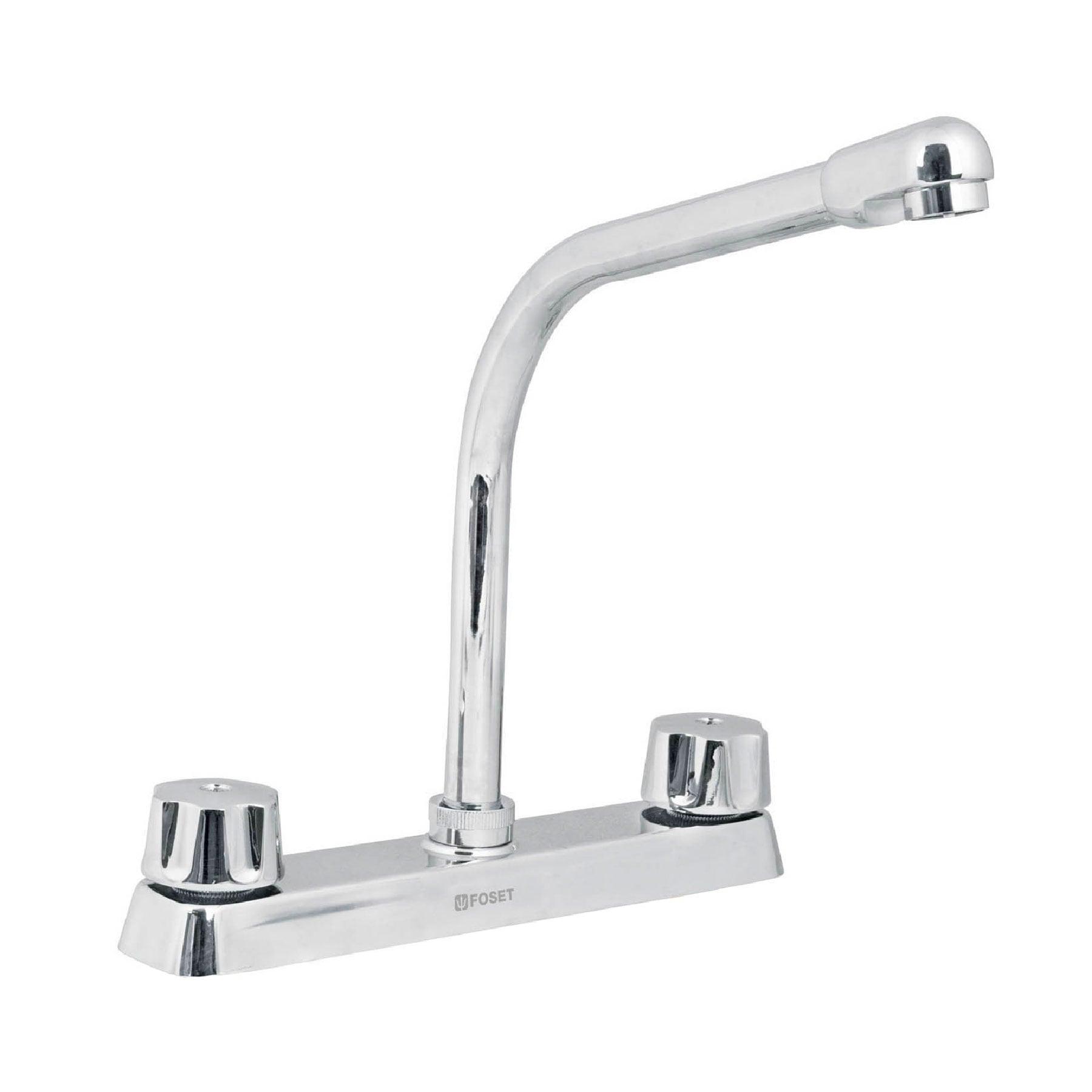 MEZCLADORA COBRA 8' P/FREGADERO MANERALES HEX CAR COMPRESIÓN