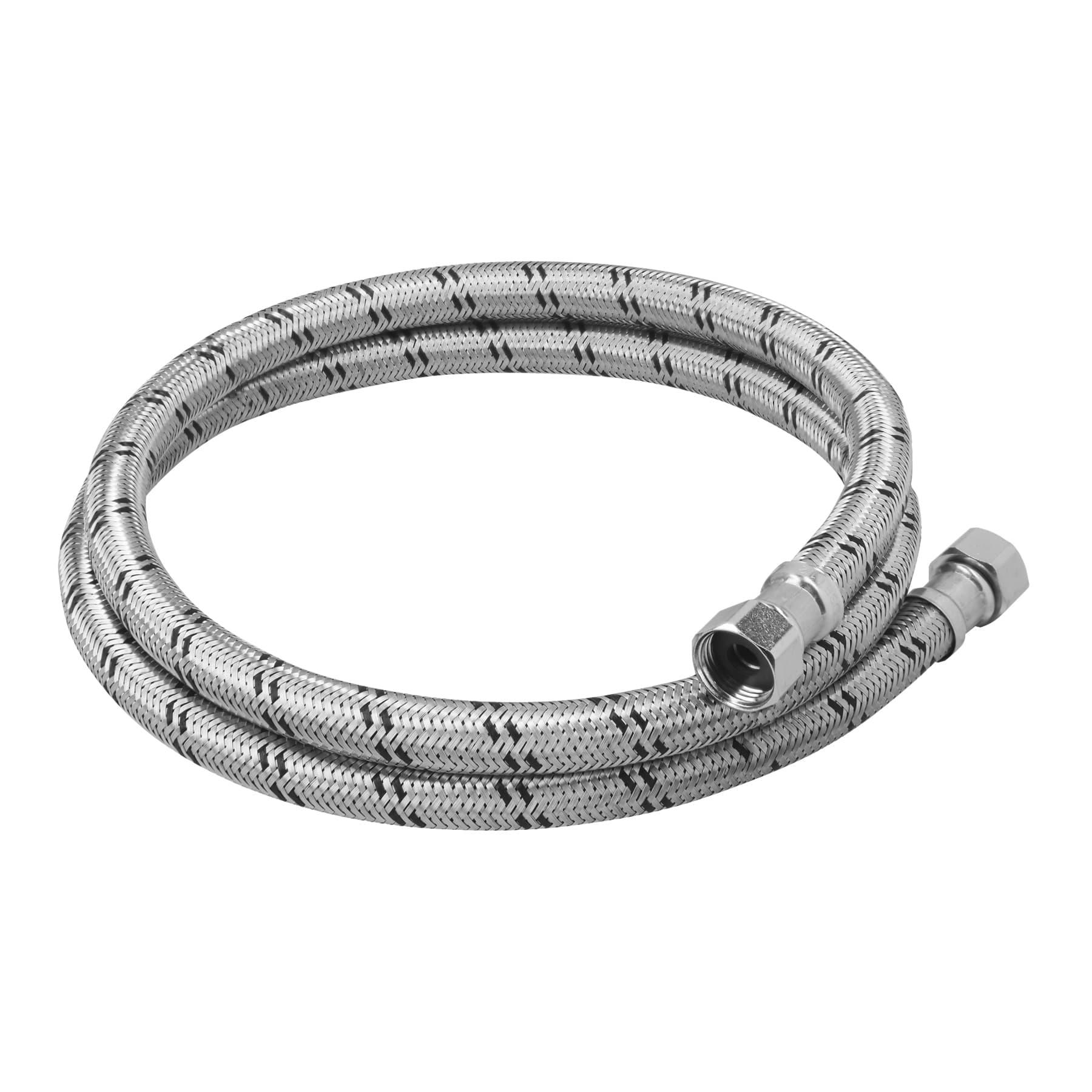 MANGUERA PARA BOILER, ACERO INOX, 1/2'X1/2', 150 CM, FOSET