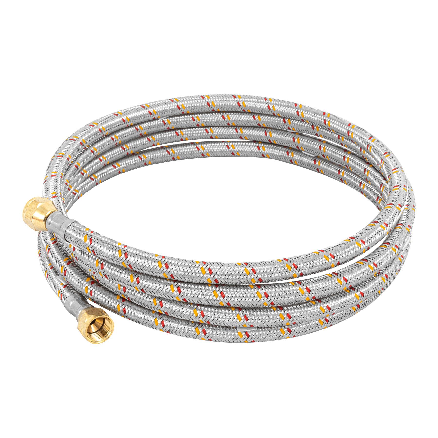 MANGUERA PARA GAS, ALUMINIO, 3/8' X 300 CM, FOSET BASIC