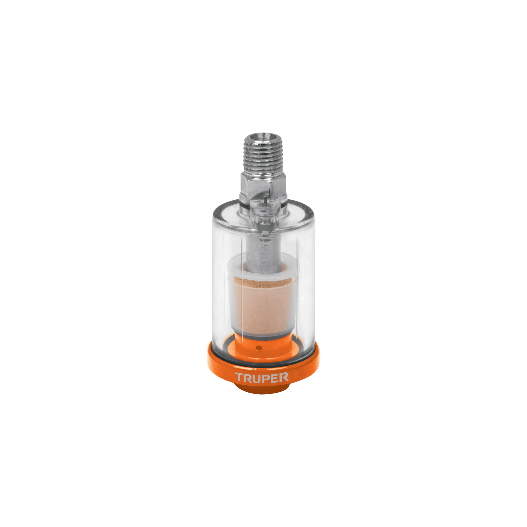 FILTRO SEPARADOR DE AGUA Y ACEITE, CUERDA 1/4 NPT, TRUPER