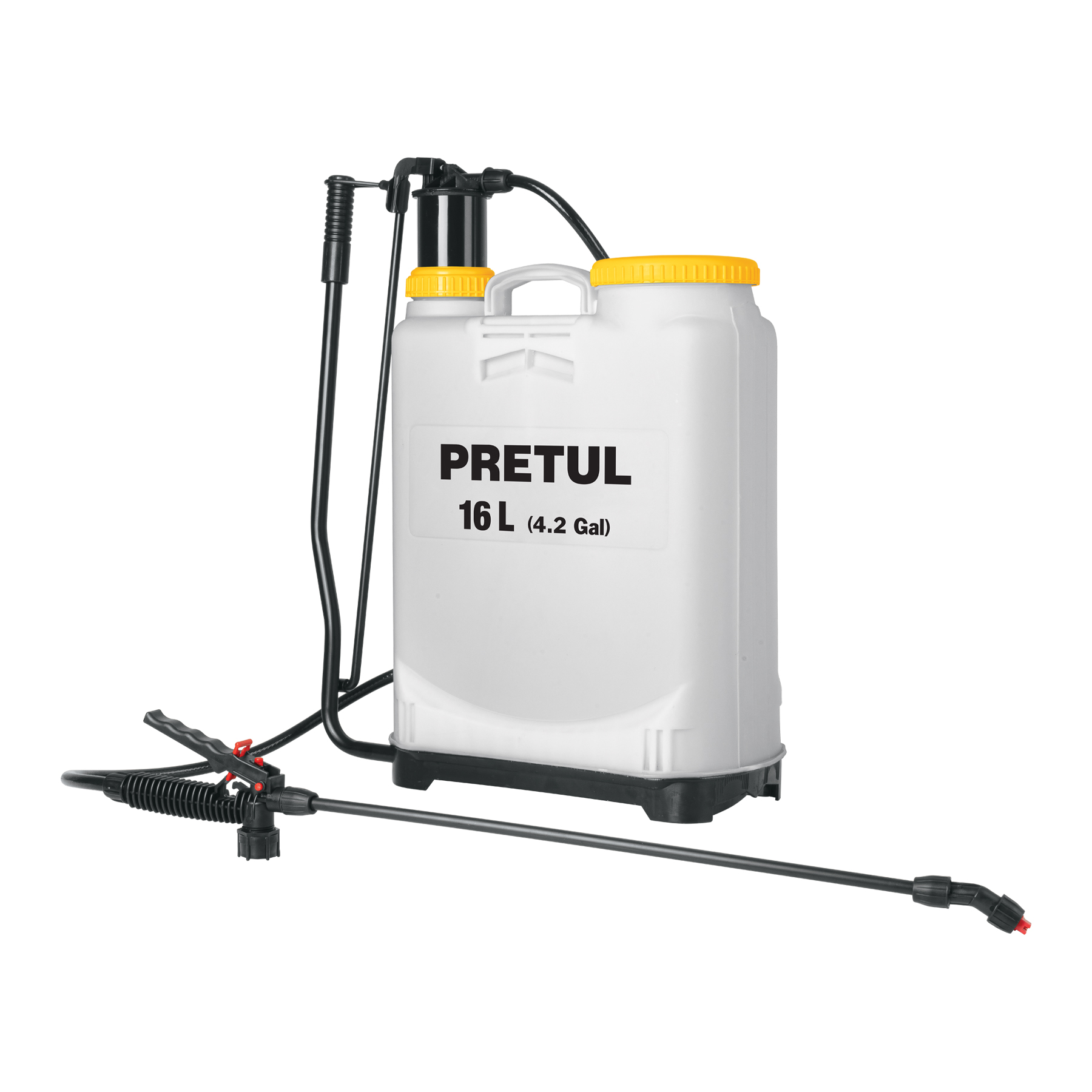FUMIGADOR DE 16 L MANUAL DE MOCHILA, PRETUL