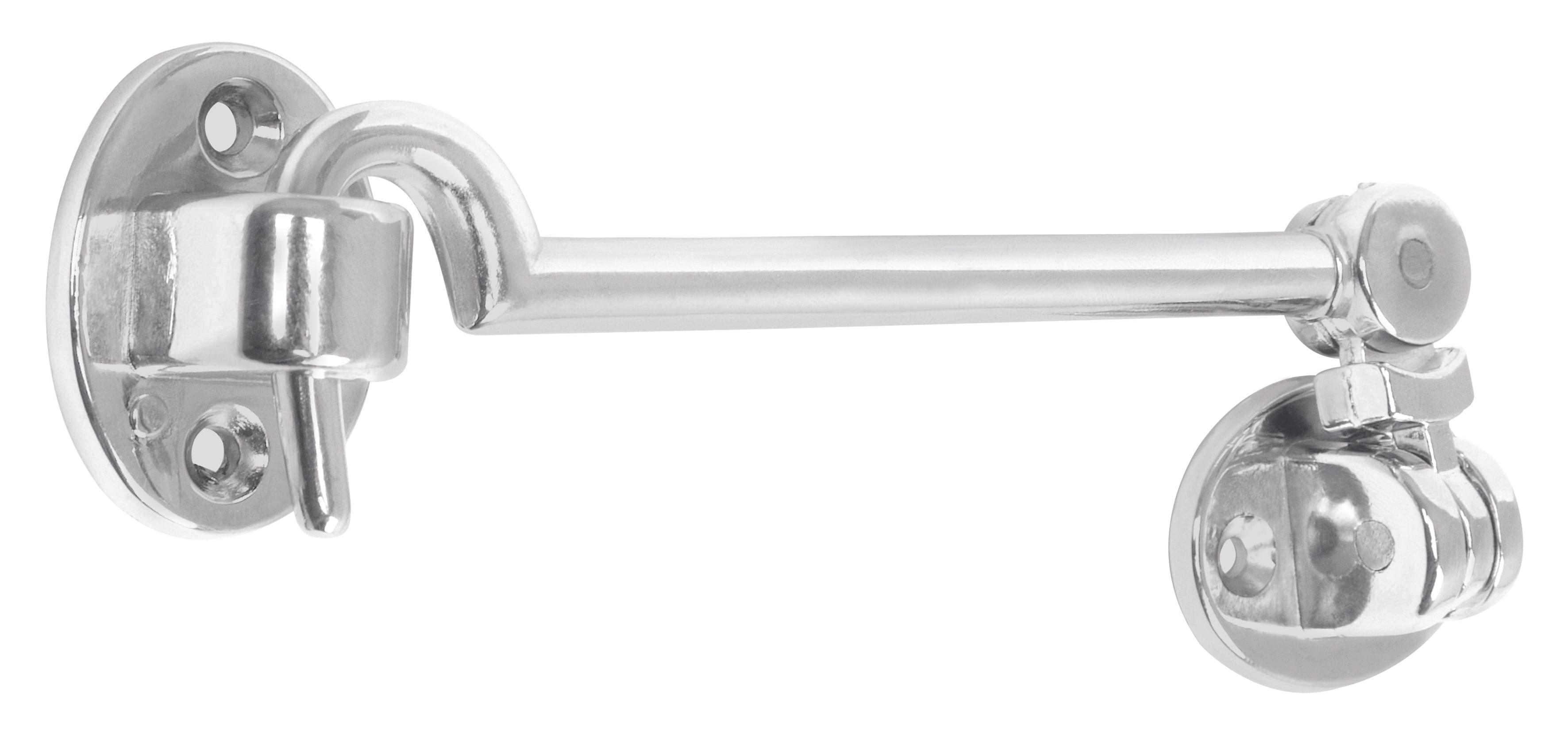 GANCHO CROMADO PARA PUERTA, HERMEX