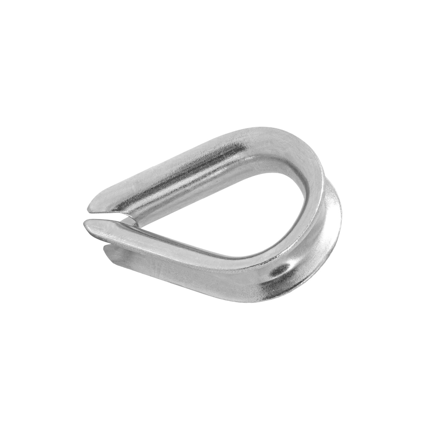 BOLSA CON 5 GUARDACABOS PARA CABLE DE ACERO DE 7/16', FIERO