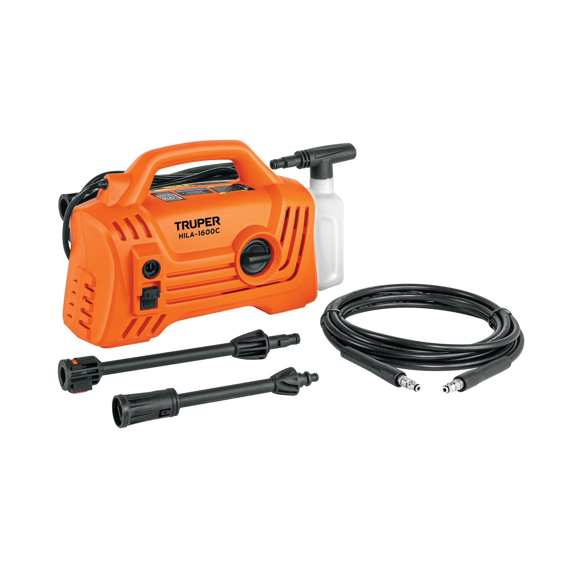 HIDROLAVADORA ELÉCTRICA COMPACTA 1600 PSI