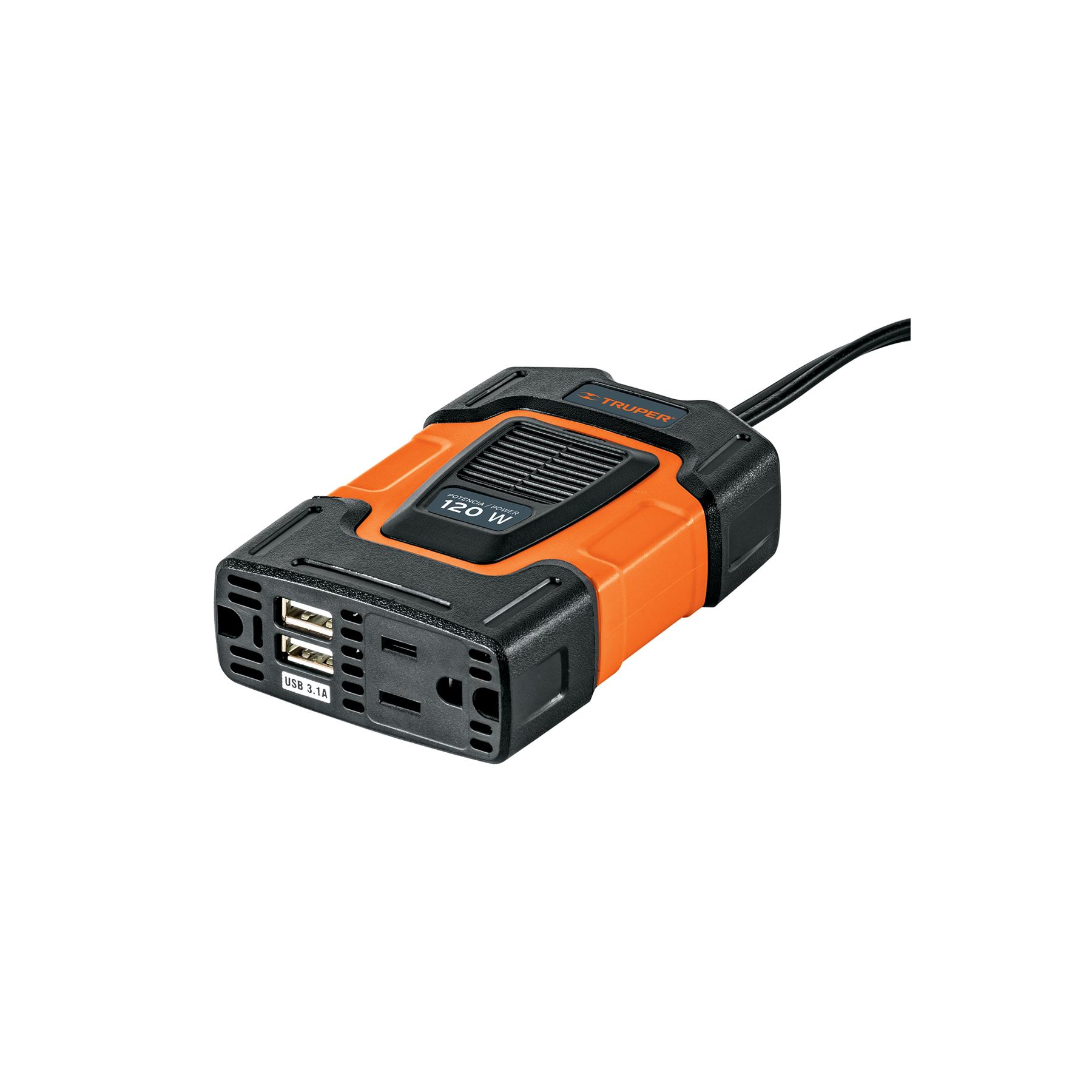 INVERSOR DE CORRIENTE 120 W, TRUPER