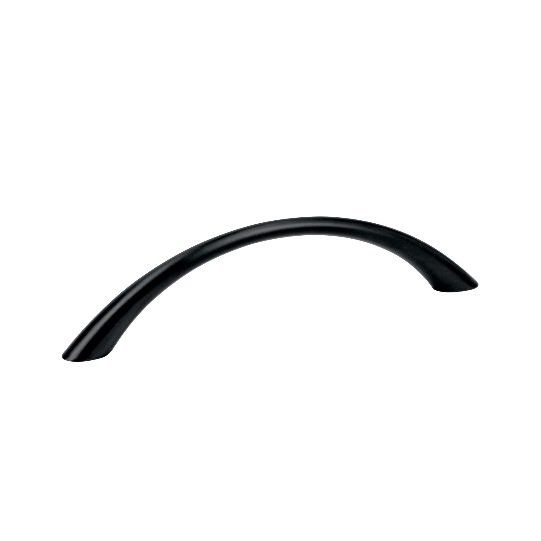 JALADERA DE ZINC ACABADO NEGRO PARA MUEBLE, 96 MM, ARCO