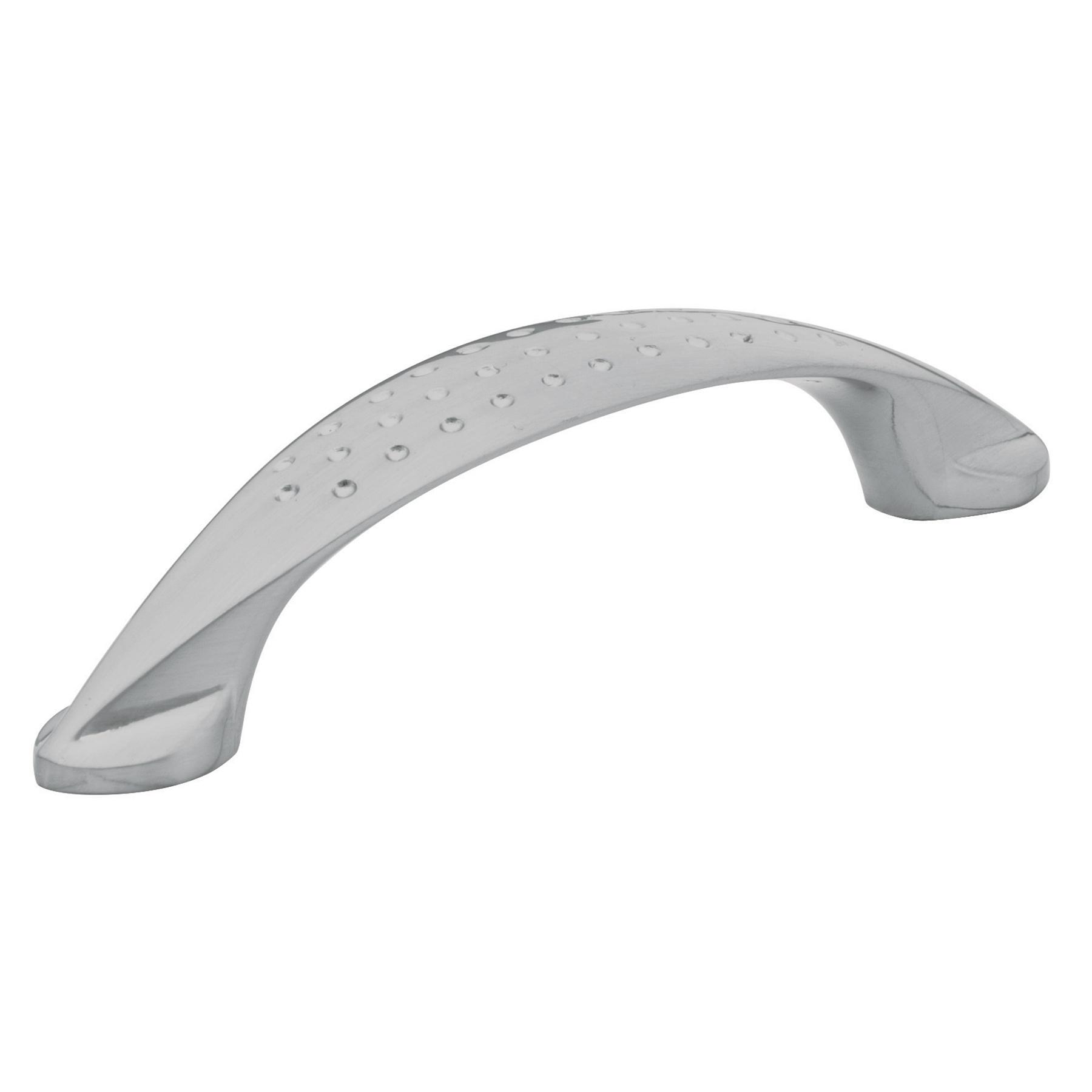 JALADERA METÁLICA DE 96MM ESTILO 'ELIPSE', NÍQUEL SATINADO