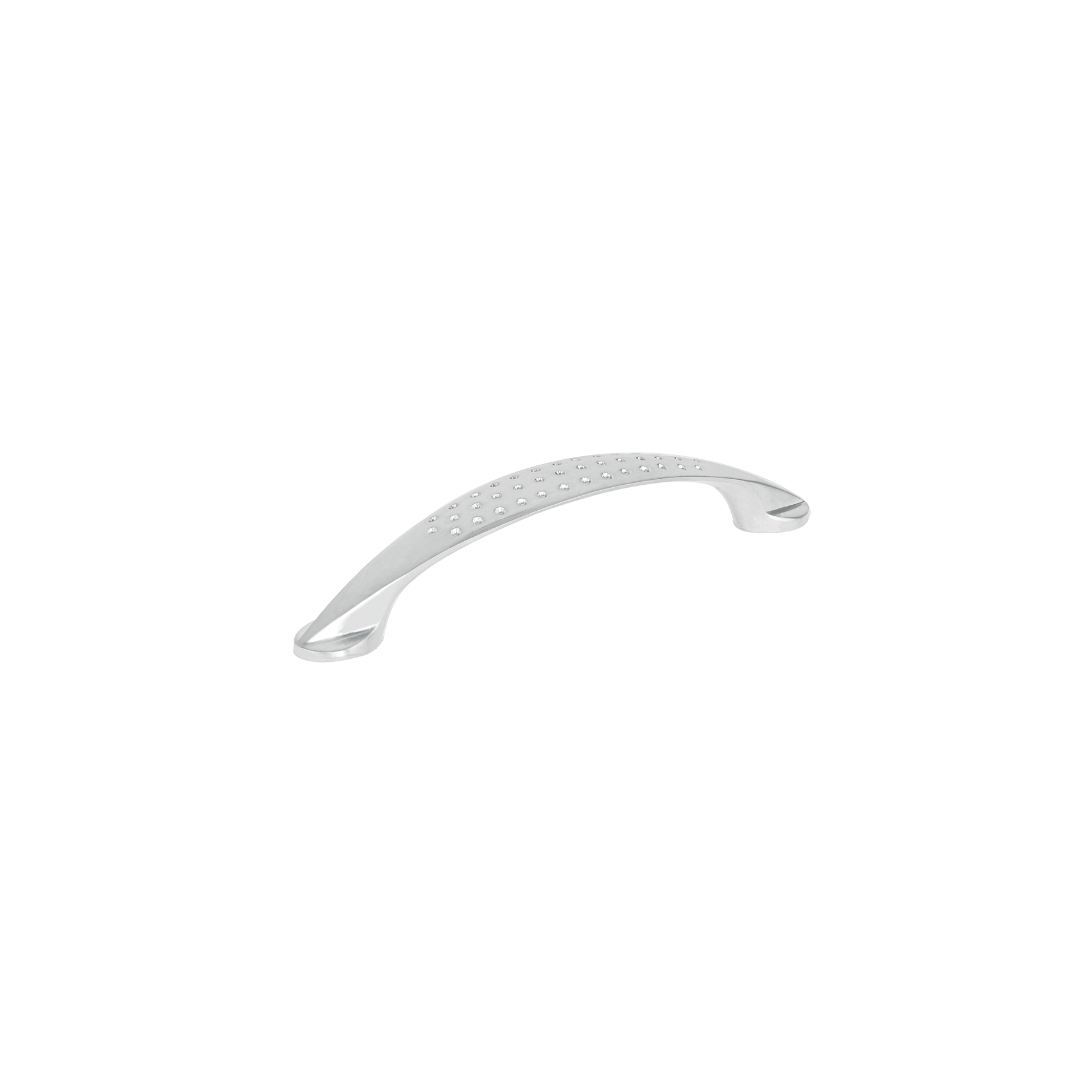 JALADERA METÁLICA DE 128MM ESTILO 'ELIPSE', NÍQUEL SATINADO