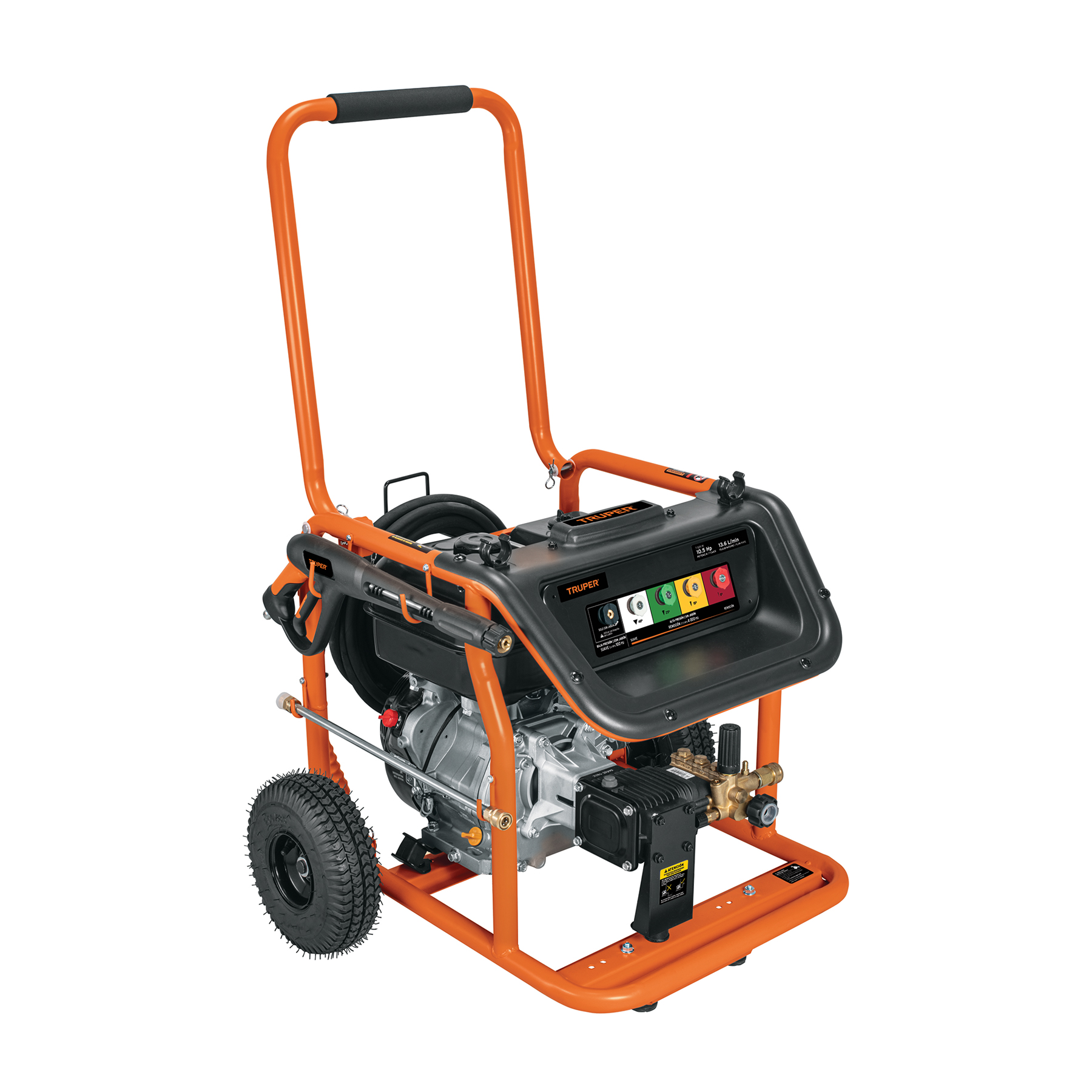HIDROLAVADORA CON MOTOR A GASOLINA, 4000 PSI, TRUPER