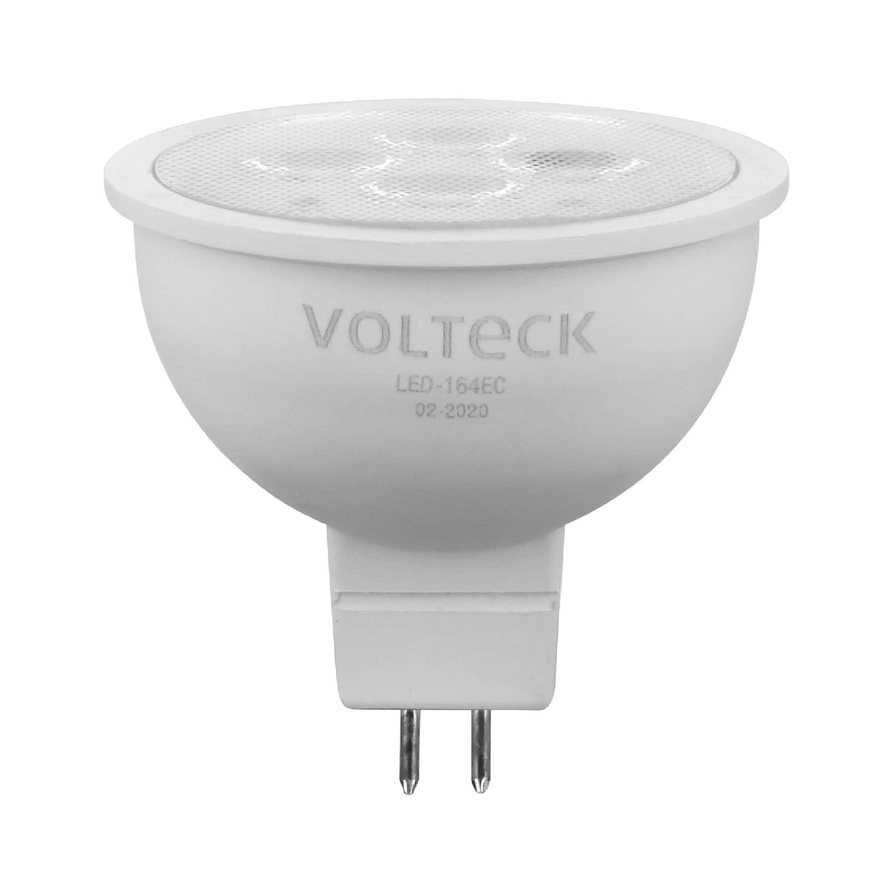 LÁMPARA DE LED 4 W TIPO MR 16 BASE GU5.3 LUZ CÁLIDA, BLÍSTER