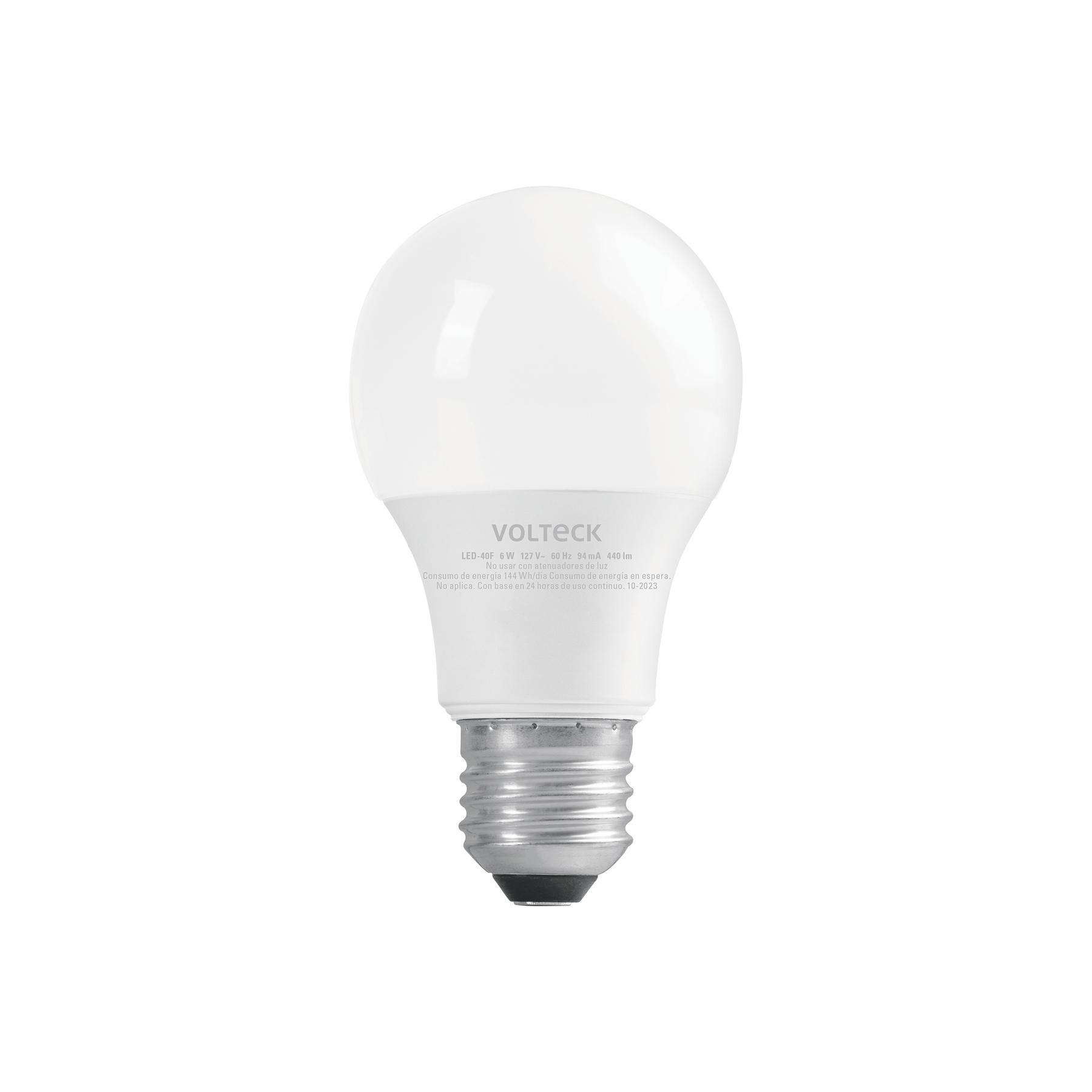 LÁMPARA LED A19 6 W (EQUIV. 40 W), LUZ DE DÍA, BLÍSTER