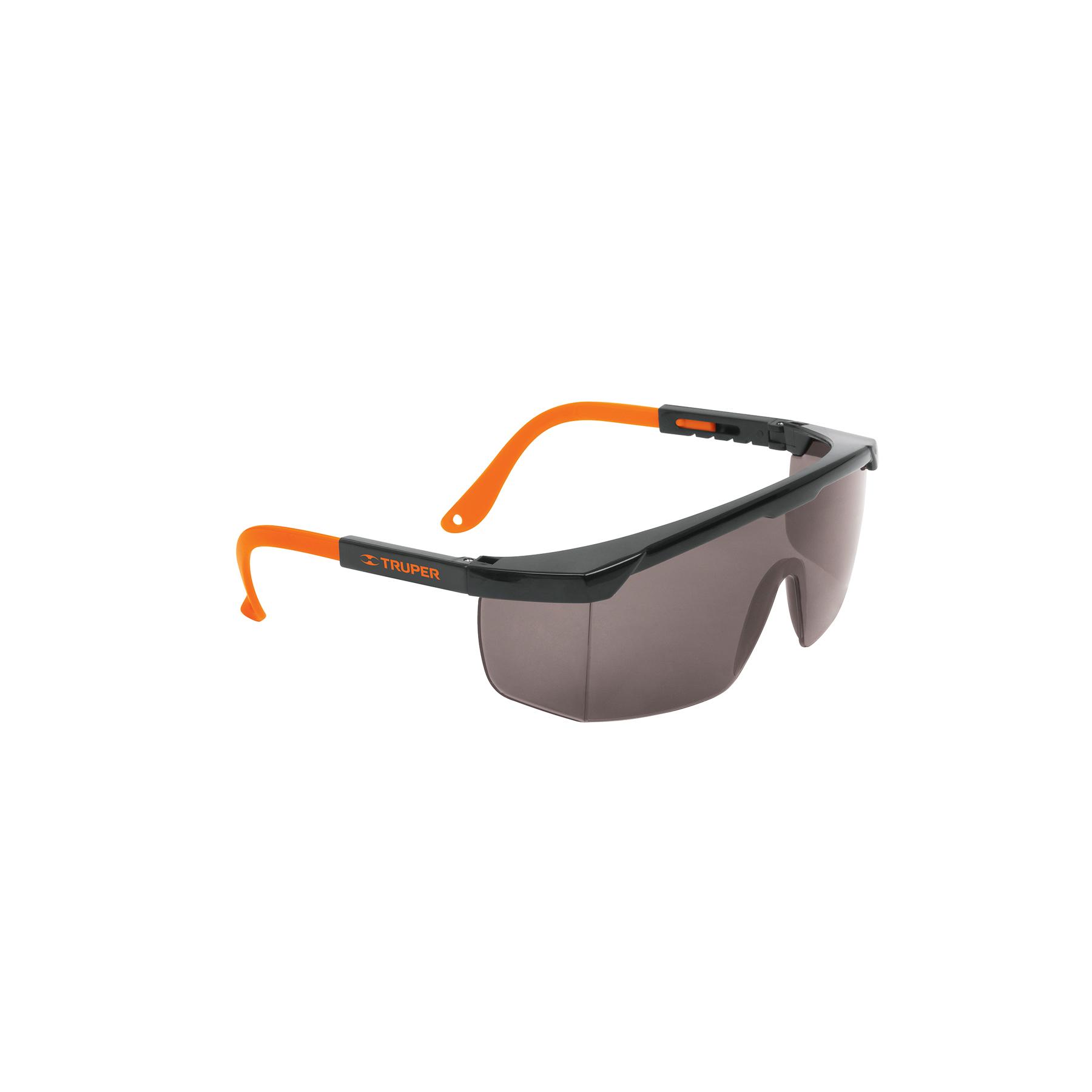 LENTES DE SEGURIDAD AJUSTABLES GRISES, TRUPER CLASSIC