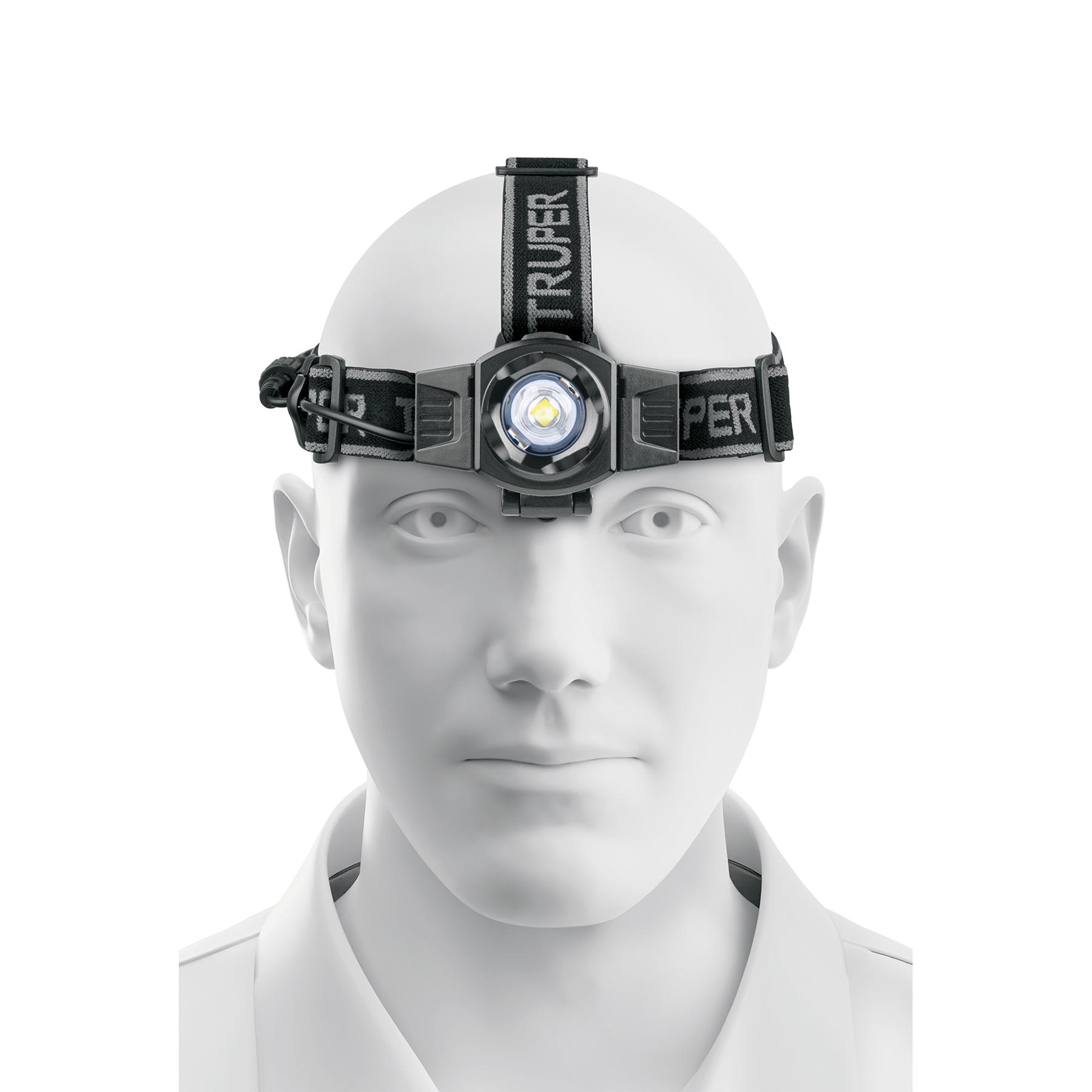 LINTERNA DE MINERO 1 LED 125 LM RECARGABLE, TRUPER