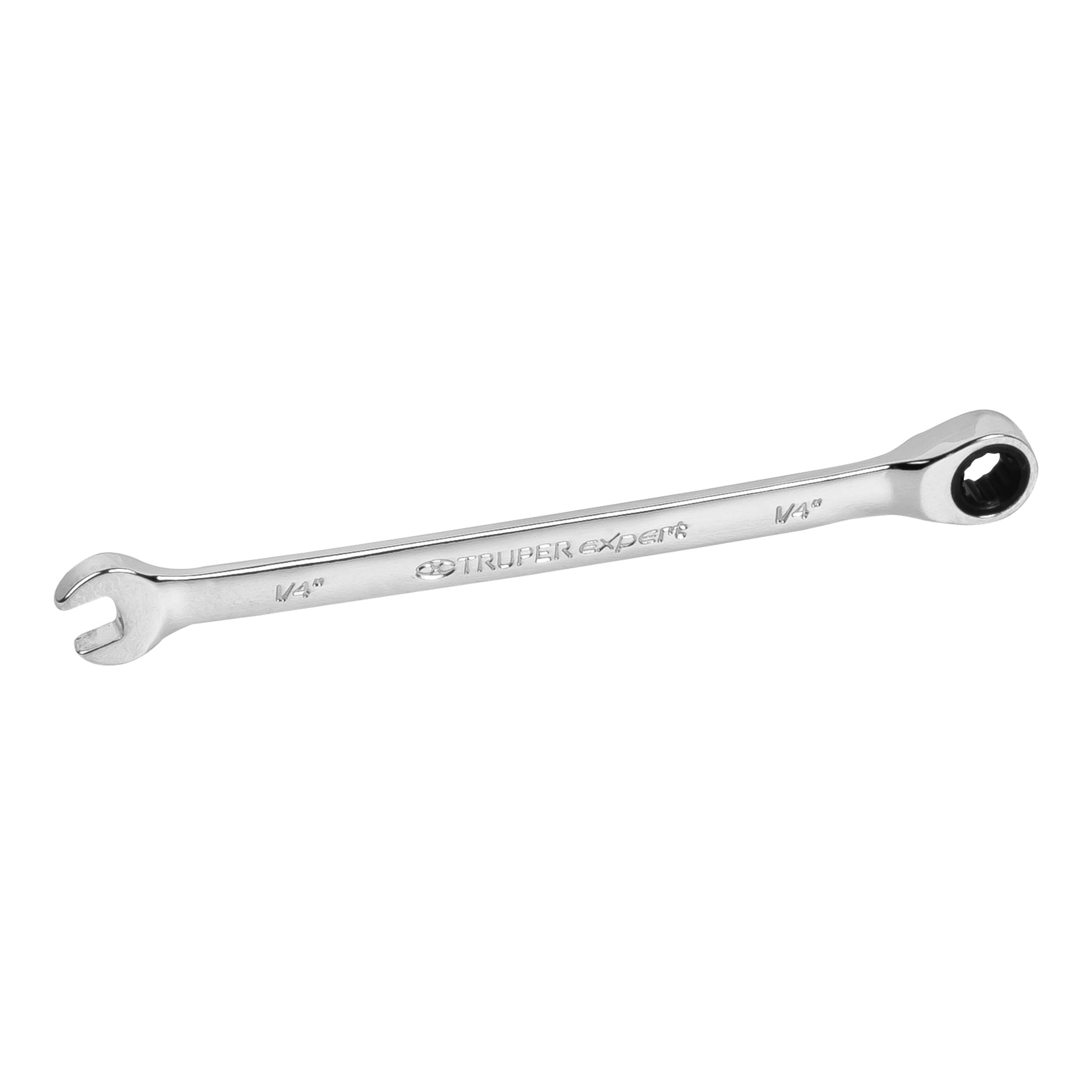 LLAVE COMBINADA CON MATRACA 1/4' X 120 MM LARGO, EXPERT