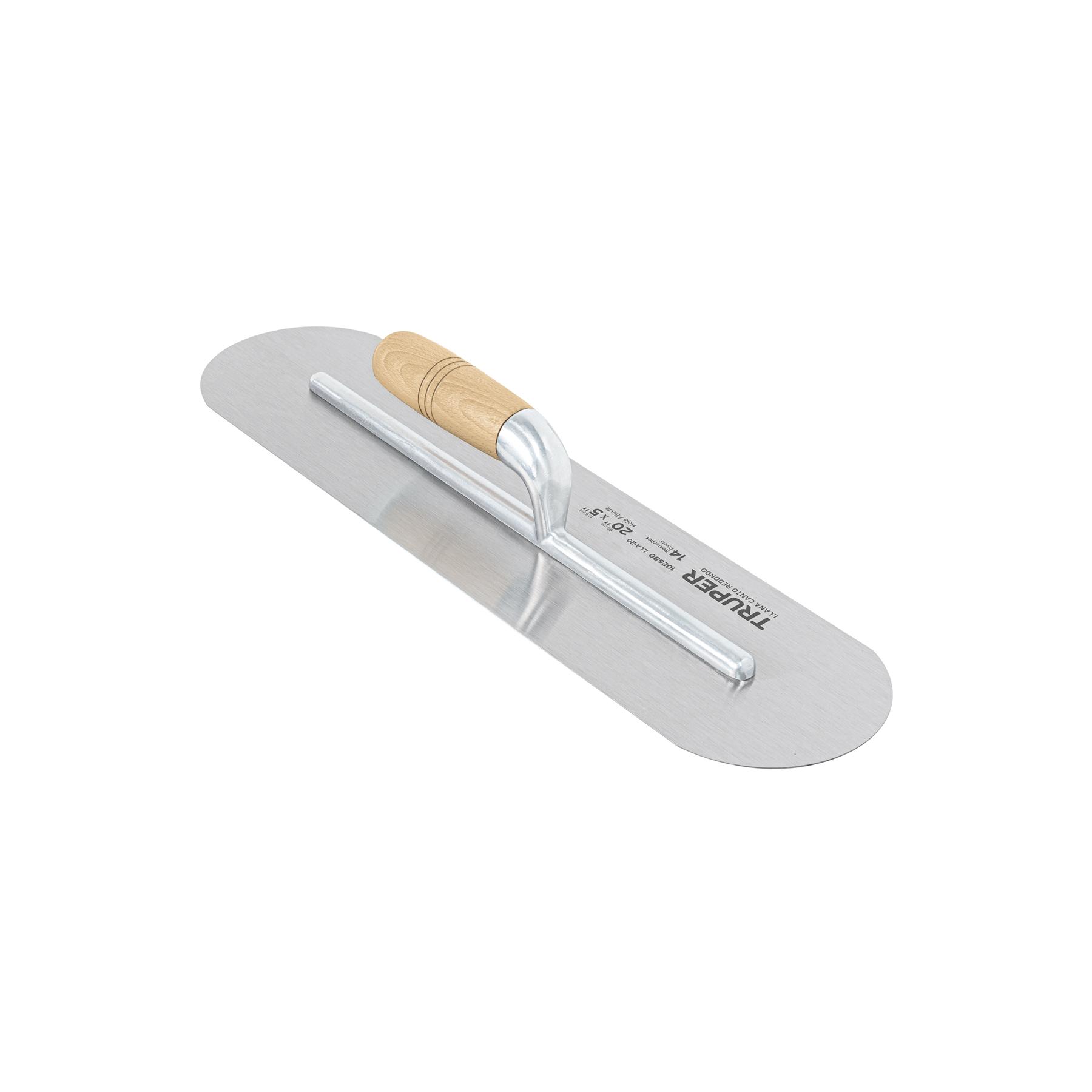 "LLANA CANTO REDONDO 20"" X 5"" MGO MADERA"