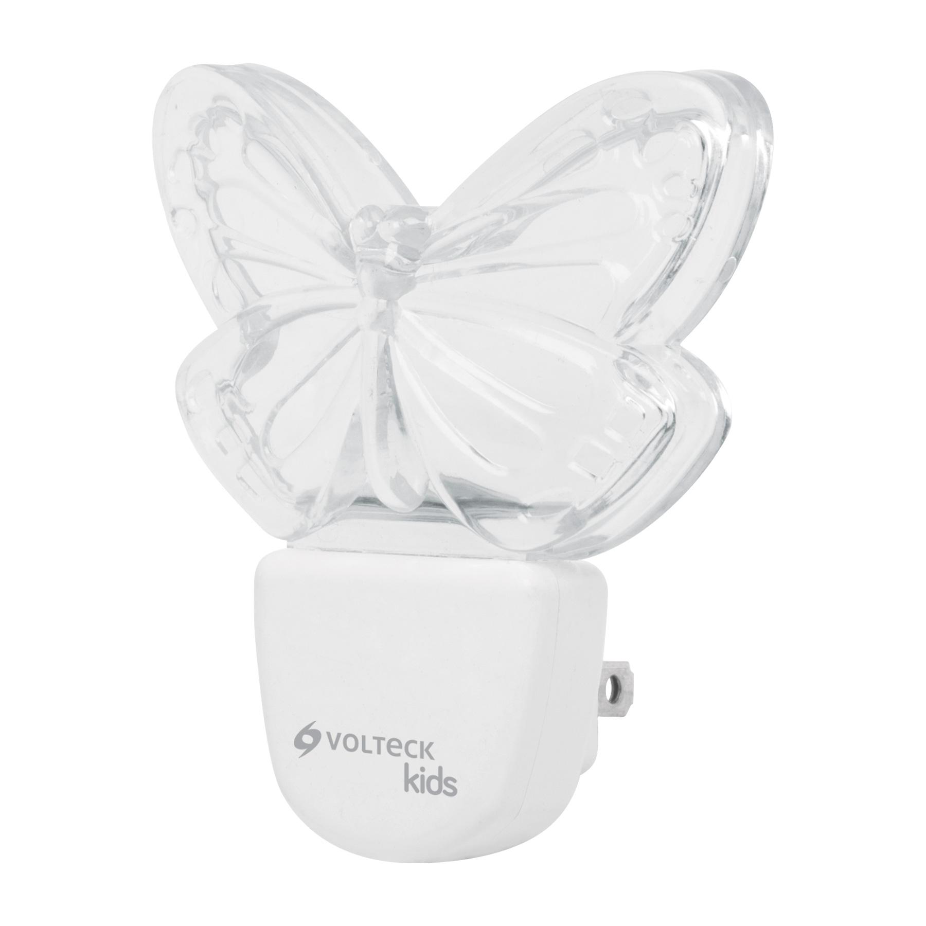 LUZ DE NOCHE DE LED, MARIPOSA, VOLTECK