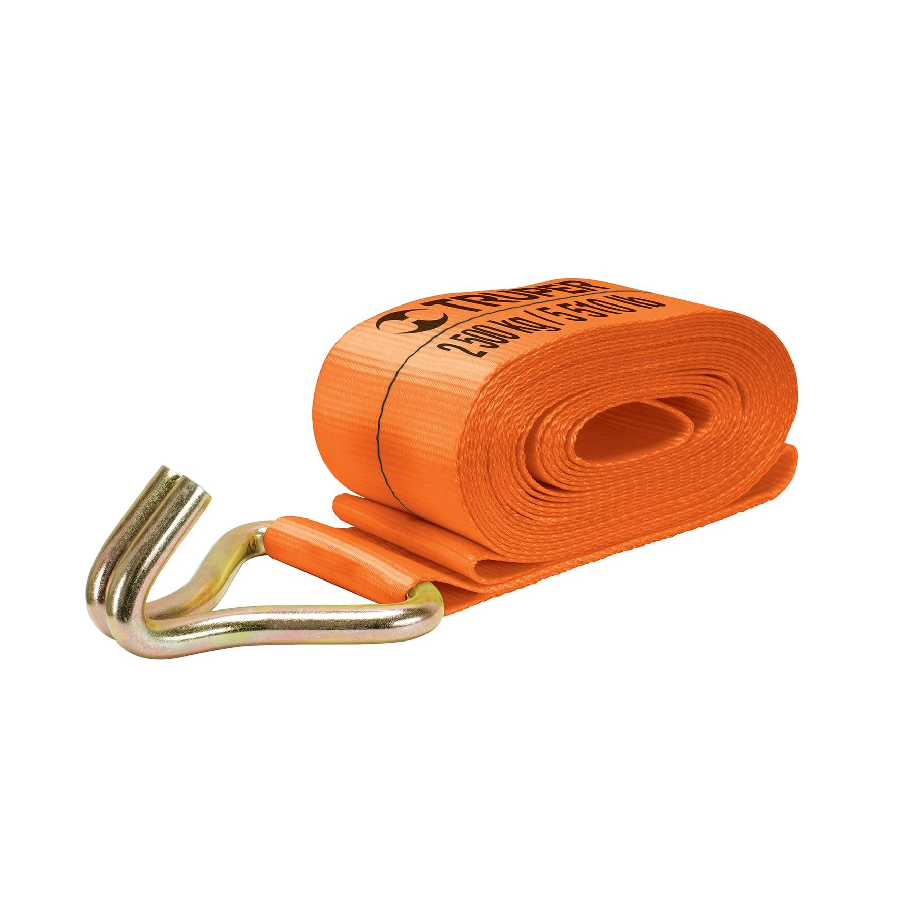 BANDA DE 4' X 9 M CON GANCHO 'J' PARA MALACATE, TRUPER