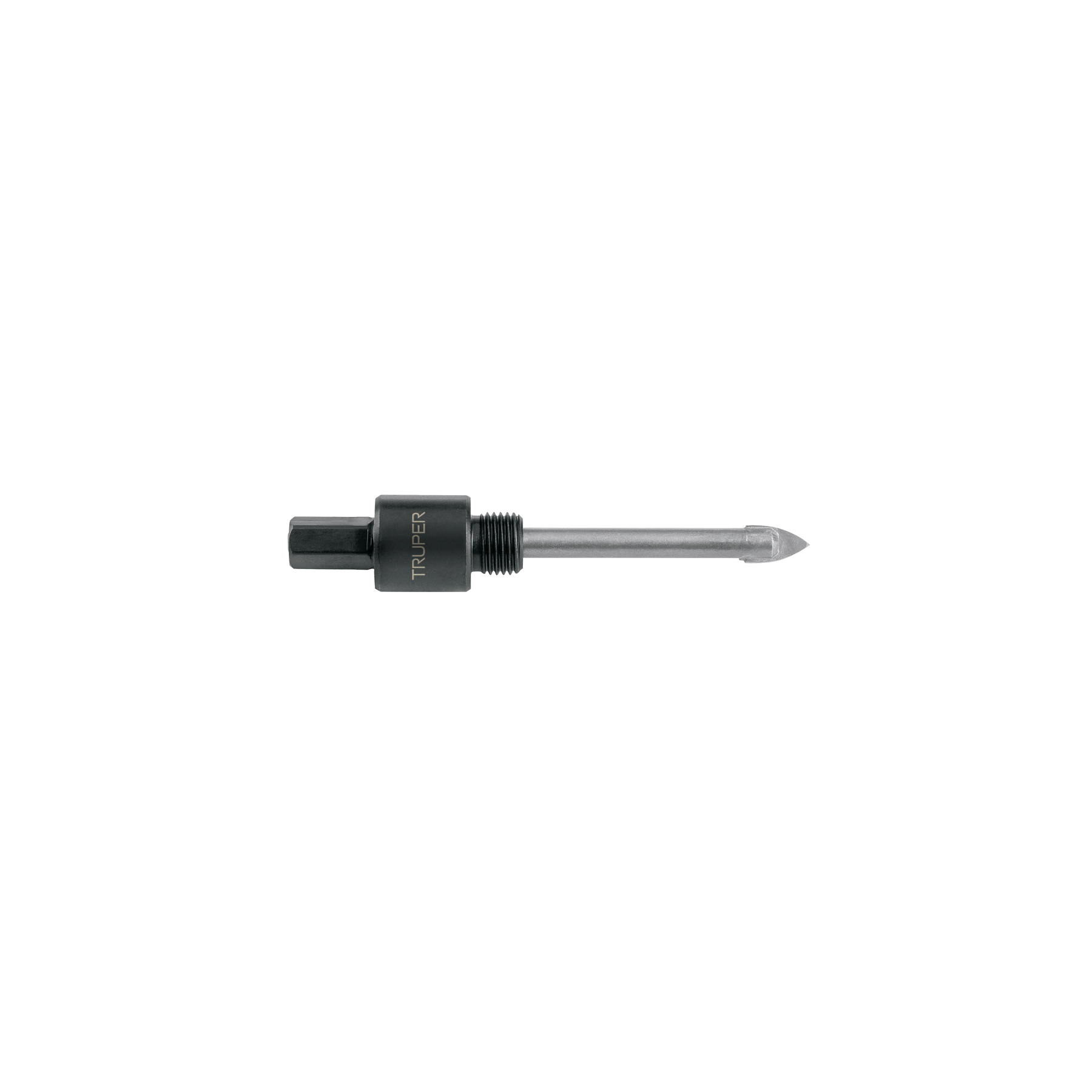MANDRIL PARA BROCASIERRA DIAMANTE CON ROSCA 3/8', TRUPER