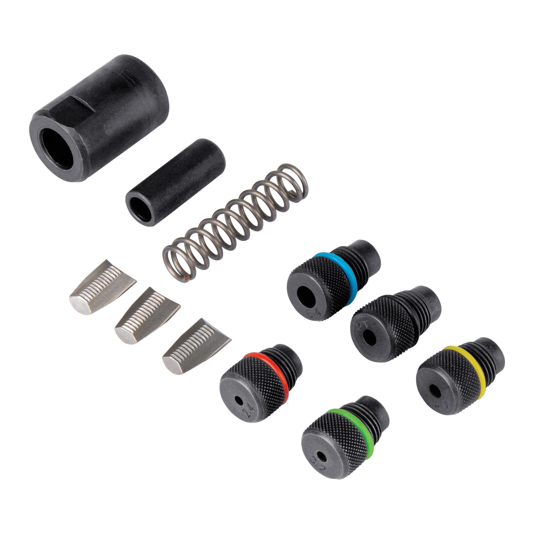 KIT DE REFACCIONES Y MORDAZAS PARA REMACHADORA RE-TI, TRUPER