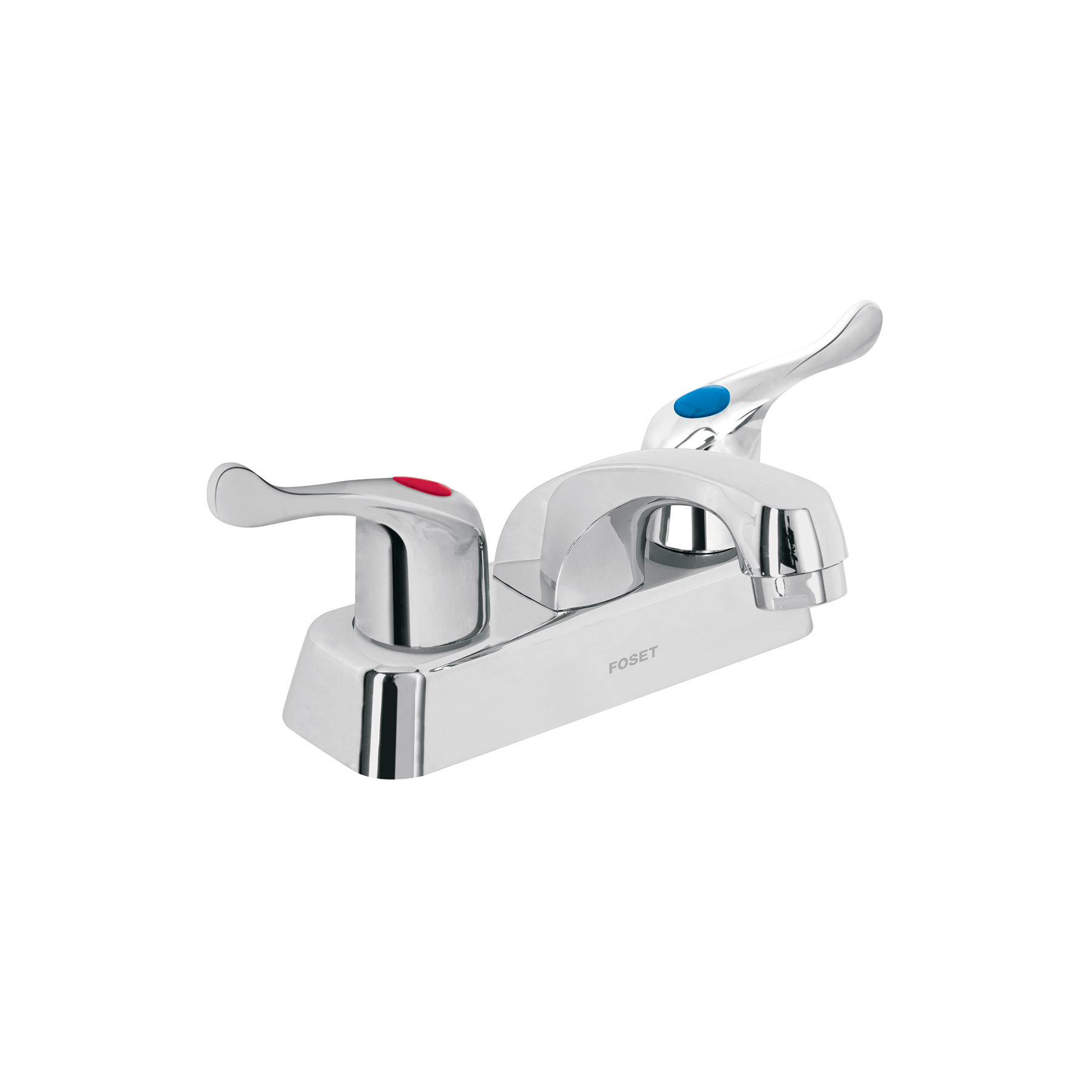 MEZCLADORA PLÁSTICA 4' PARA LAVABO, MANERALES DE PALANCA