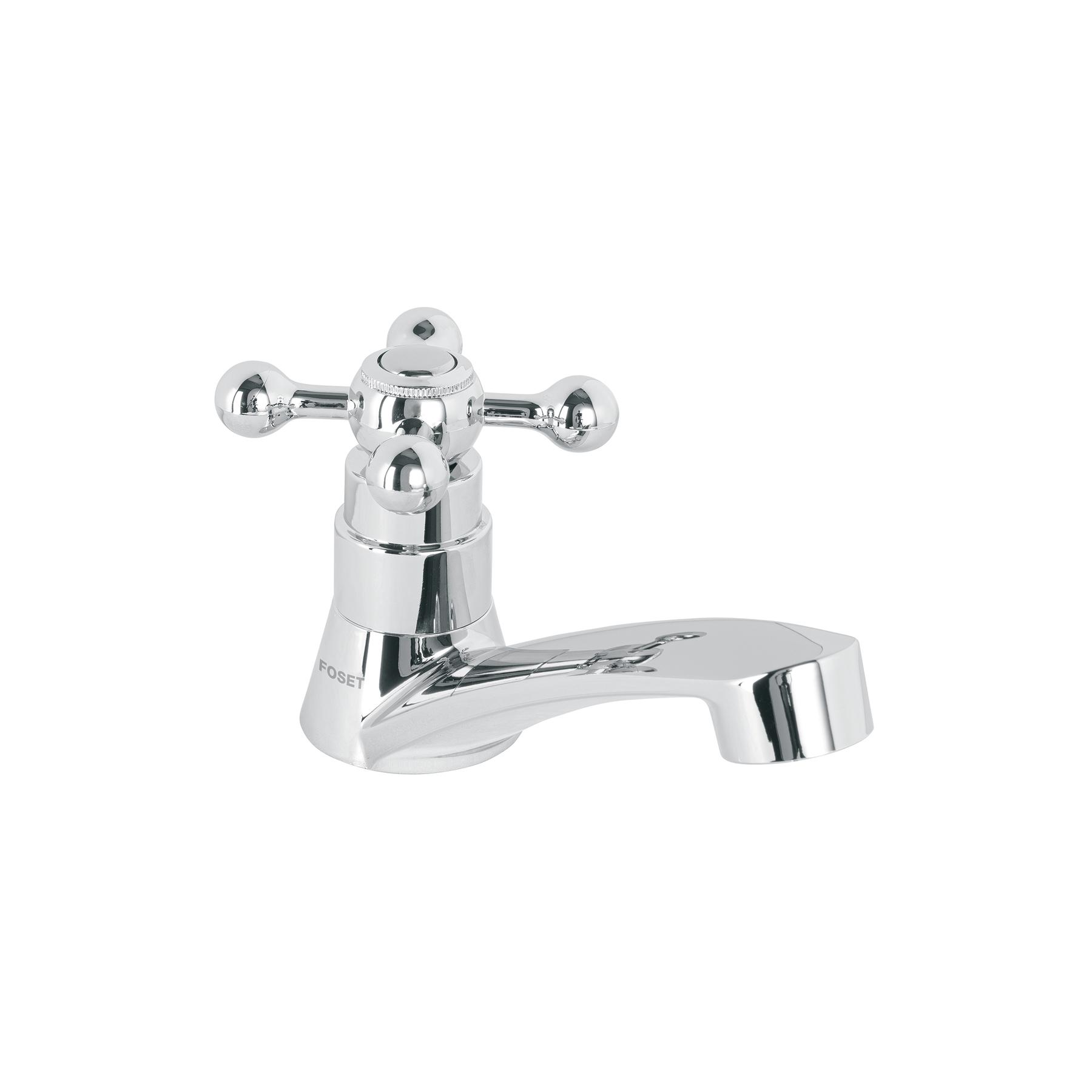 LLAVE INDIVIDUAL PARA LAVABO, ABS, MANERAL CRUCETA, BASIC