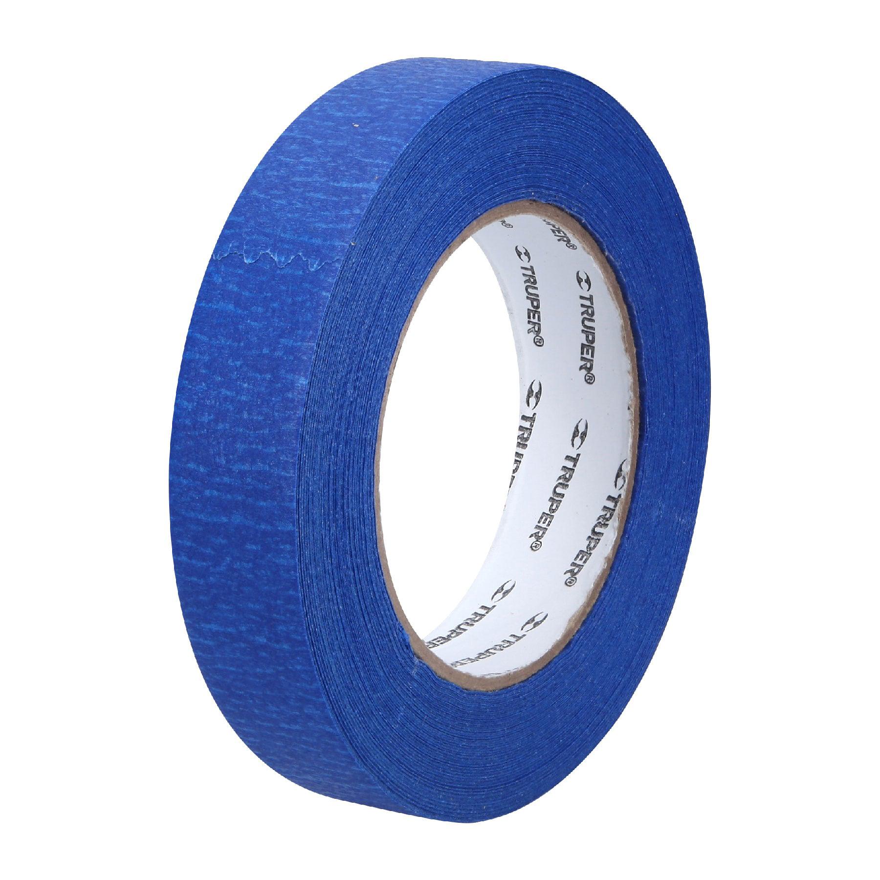 CINTA MASKING TAPE AZUL DE 1' X 50 M PARA PINTOR, TRUPER