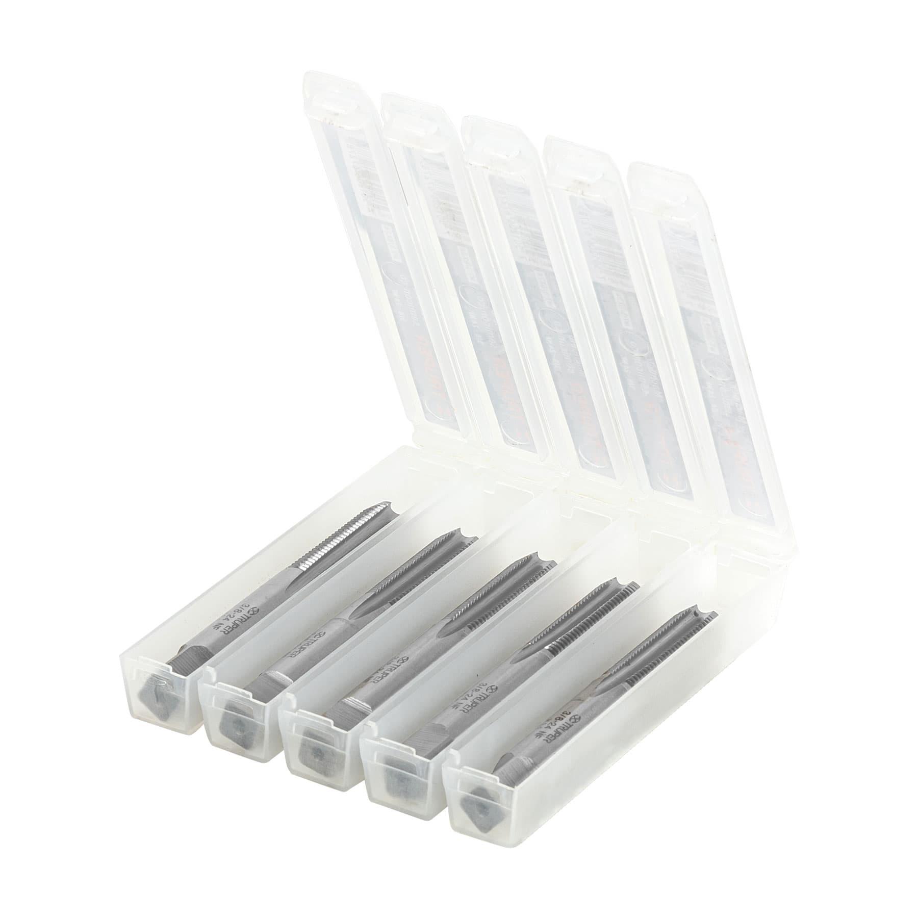 MACHUELO SEMICÓNICO 3/8'X 24 CUERDA FINA, TRUPER