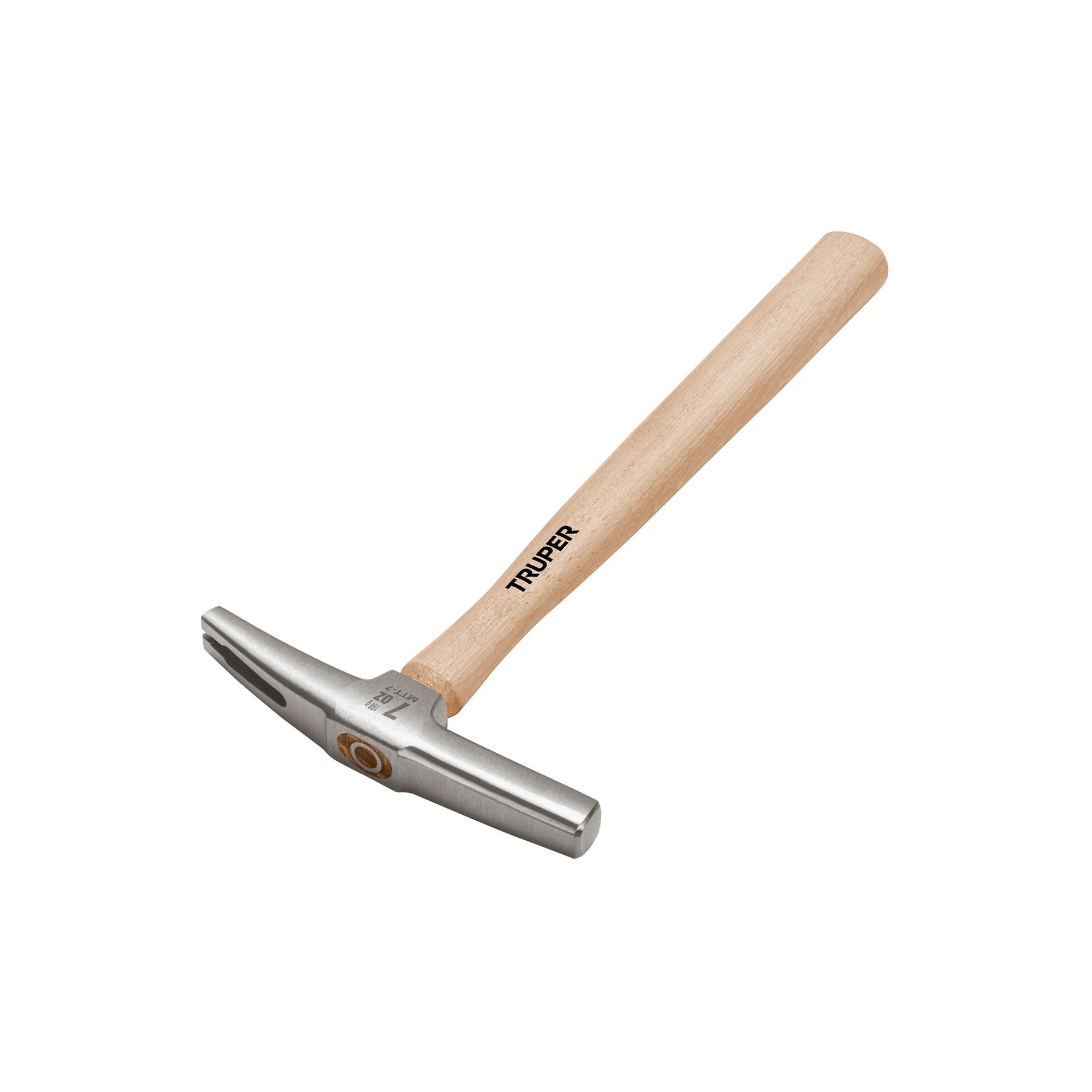 MARTILLO 7 OZ TAPICERO, MANGO 12', TRUPER