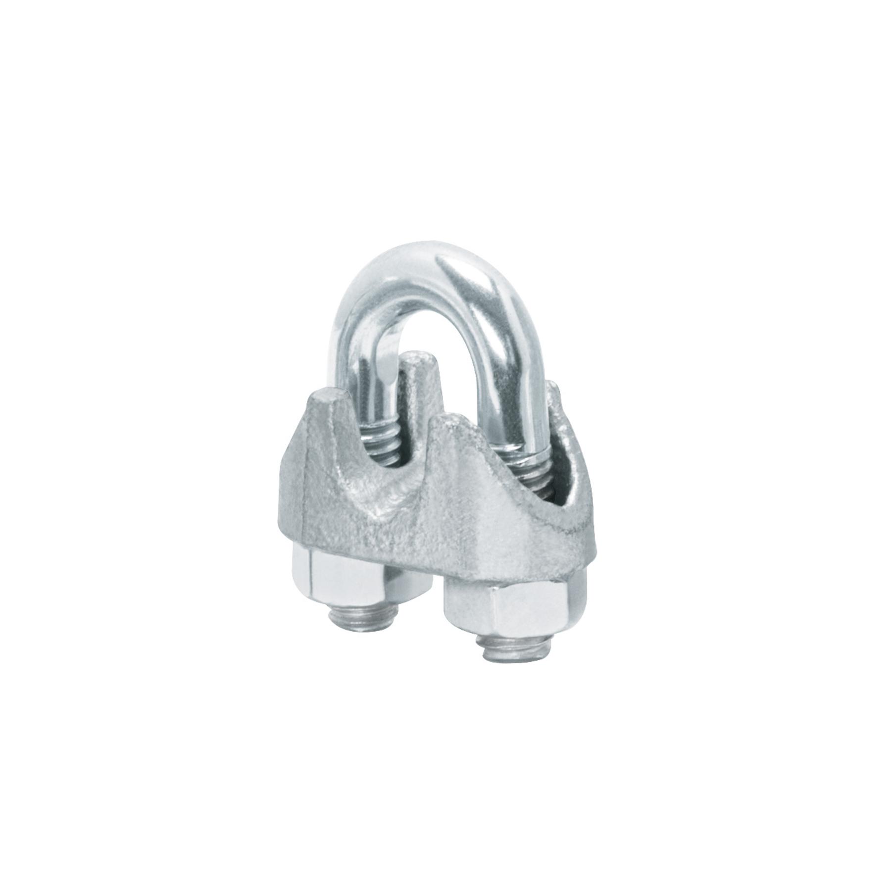 BLÍSTER CON 2 NUDOS (PERROS) DE HIERRO PARA CABLE DE 5/16'