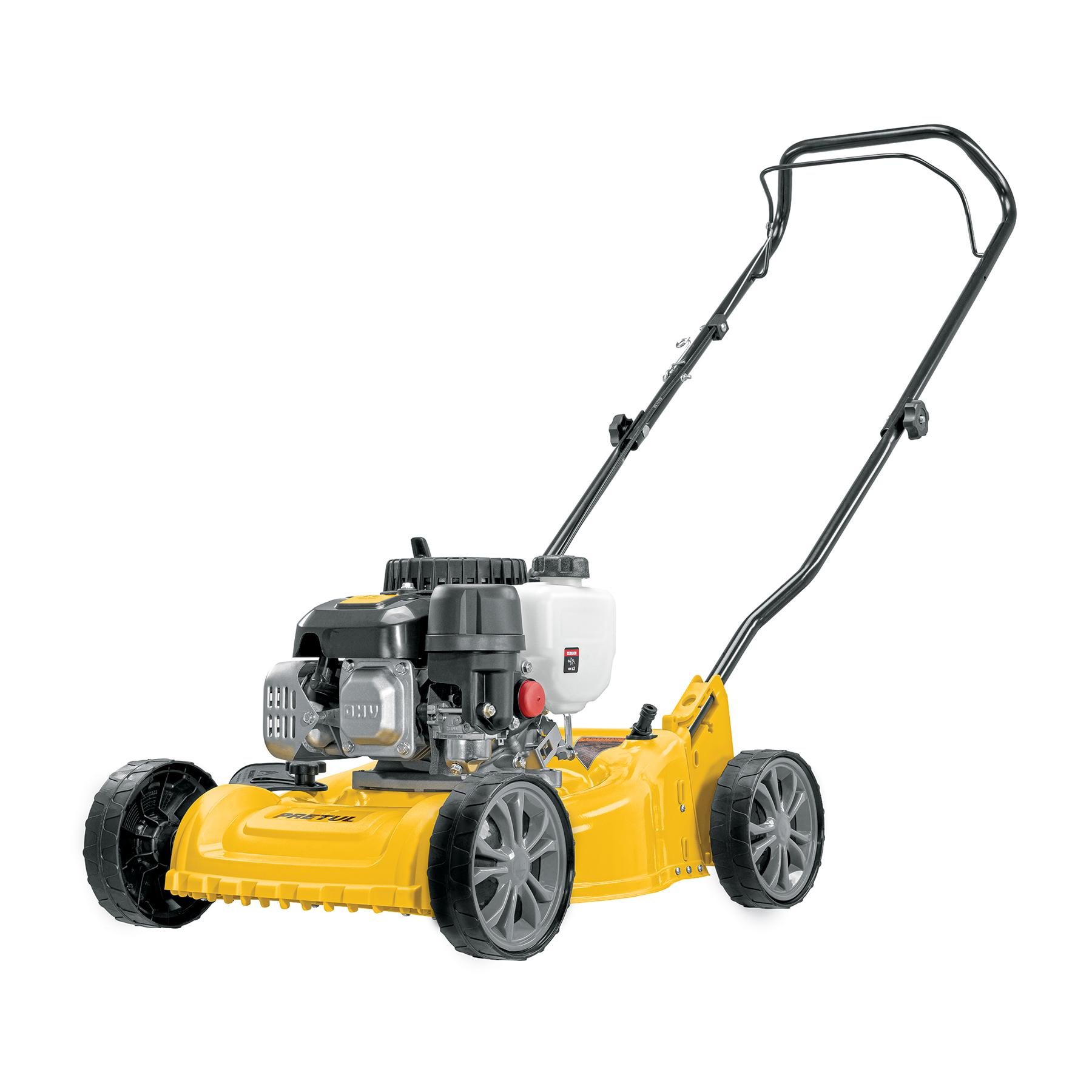 PODADORA CON MOTOR A GASOLINA DE 3 HP, 16' DE CORTE, PRETUL