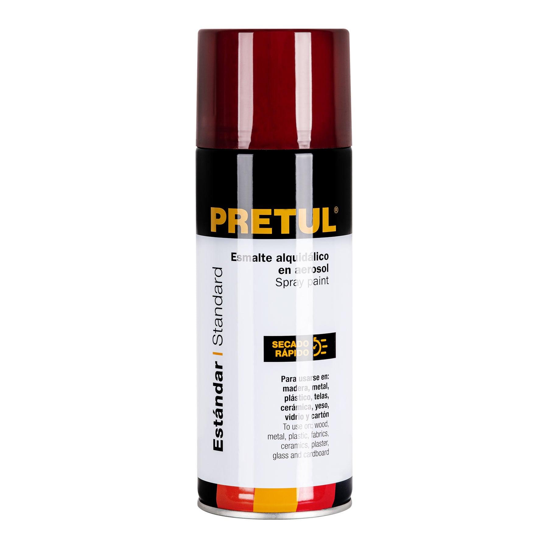 PINTURA EN AEROSOL, ROJO, 400 ML, PRETUL