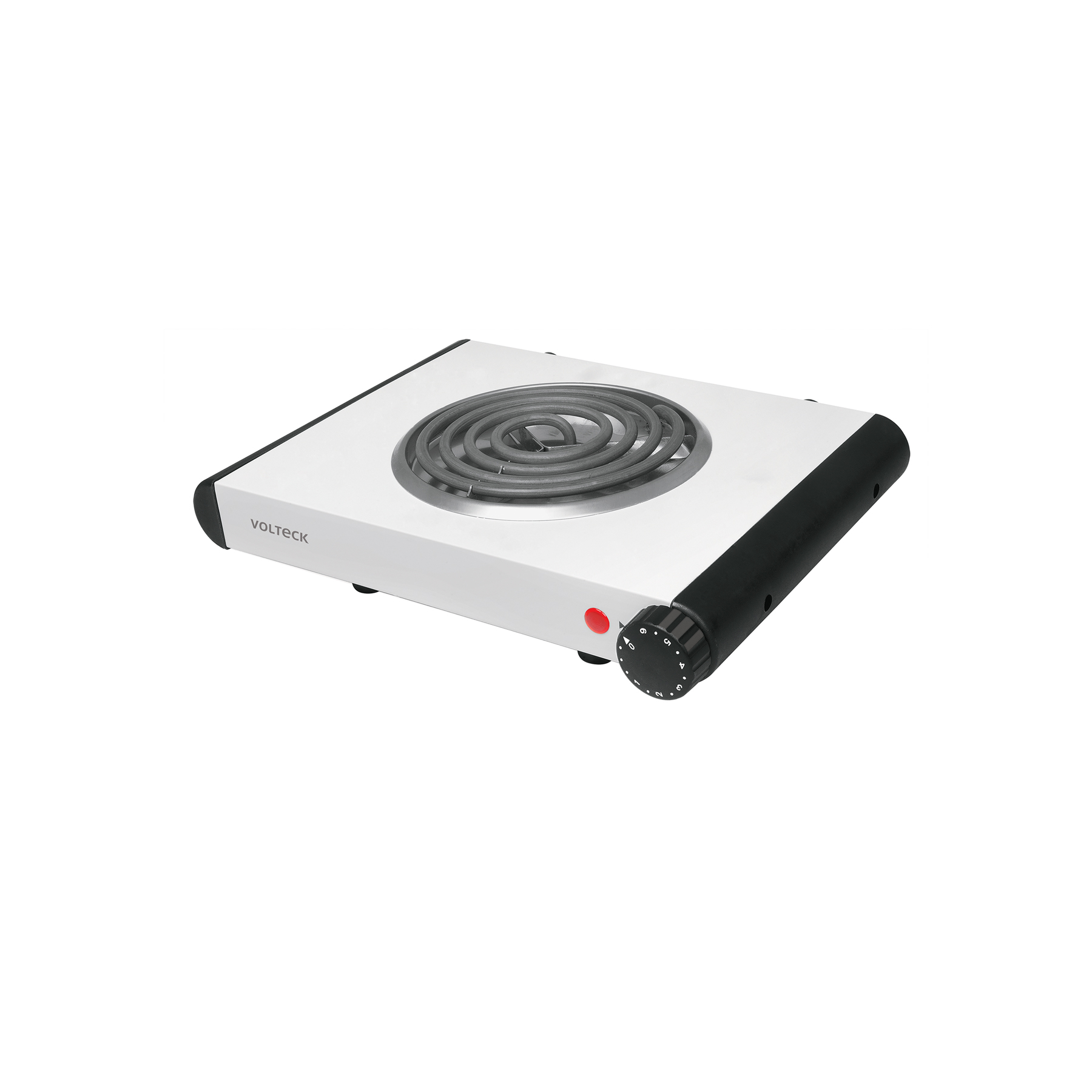 PARRILLA ELÉCTRICA DE RESISTENCIA, BLANCA, VOLTECK