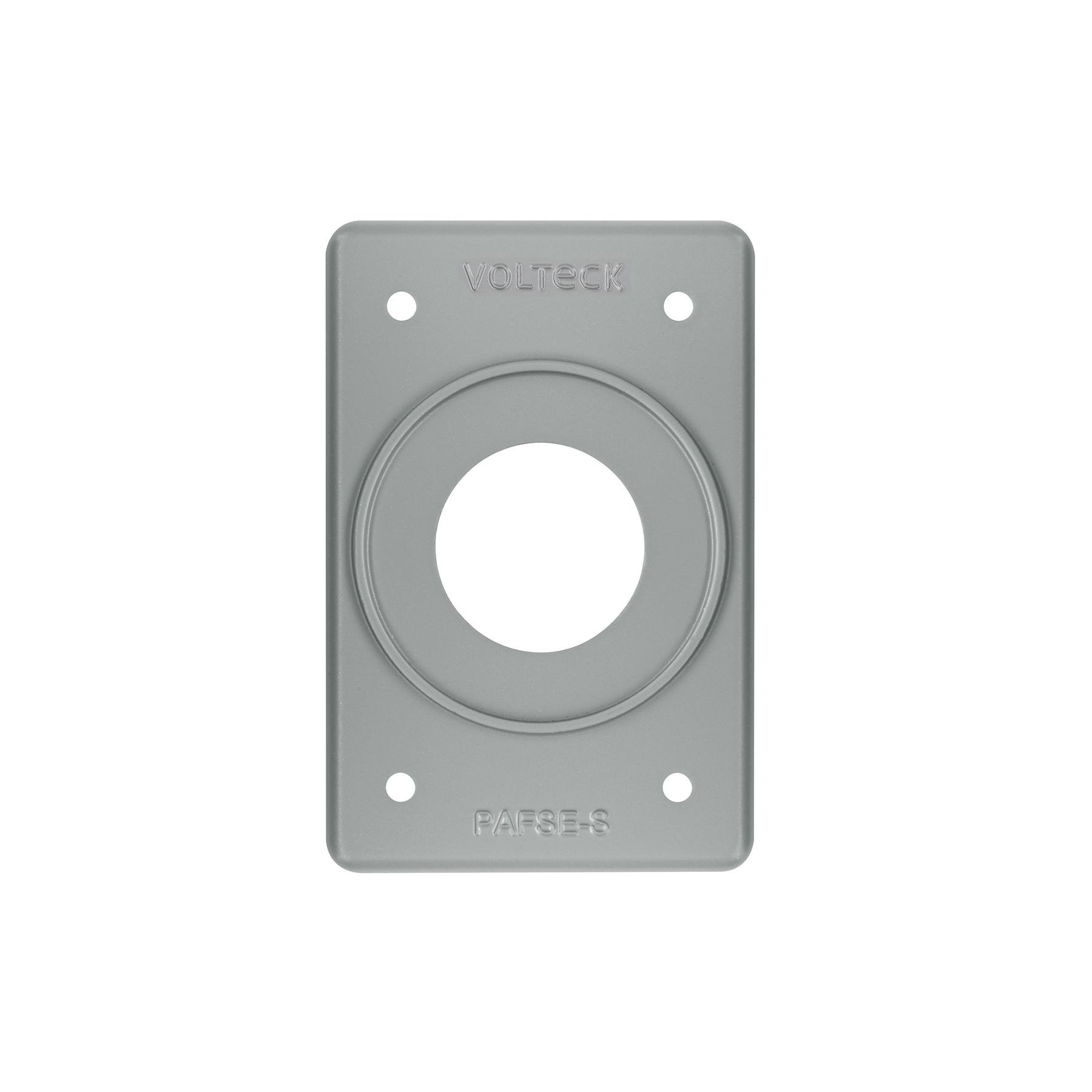 PLACA PARA INTEMPERIE TIPO FS, SENCILLA, DE SOBREPONER