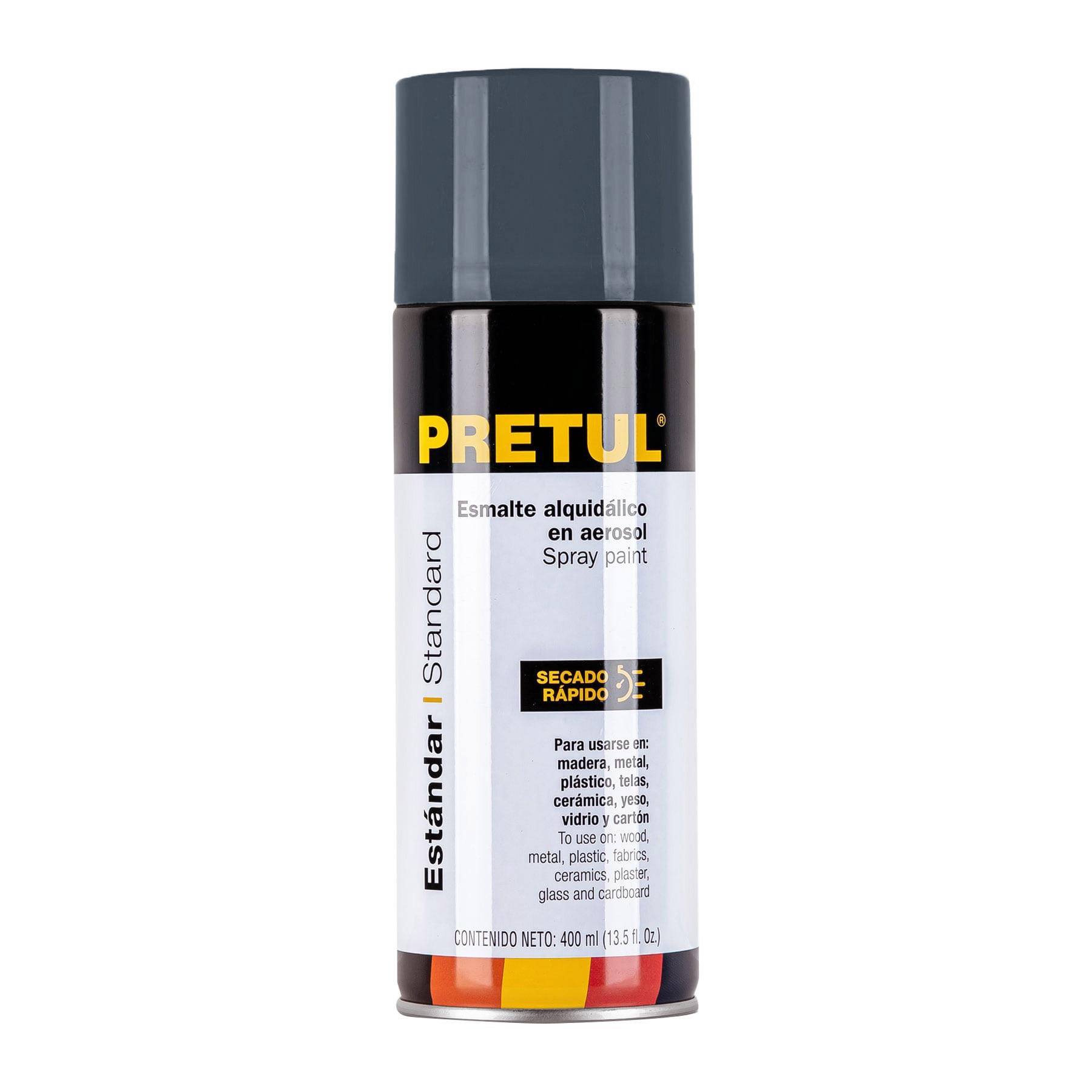 PINTURA EN AEROSOL, GRIS PRIMARIO, 400ML,PRETUL