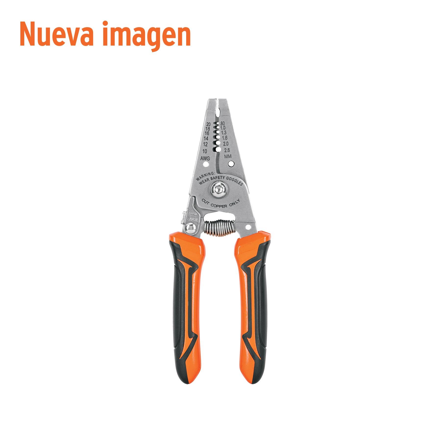 PINZA 6' PELA CABLES 22 A 10 AWG, TRUPER