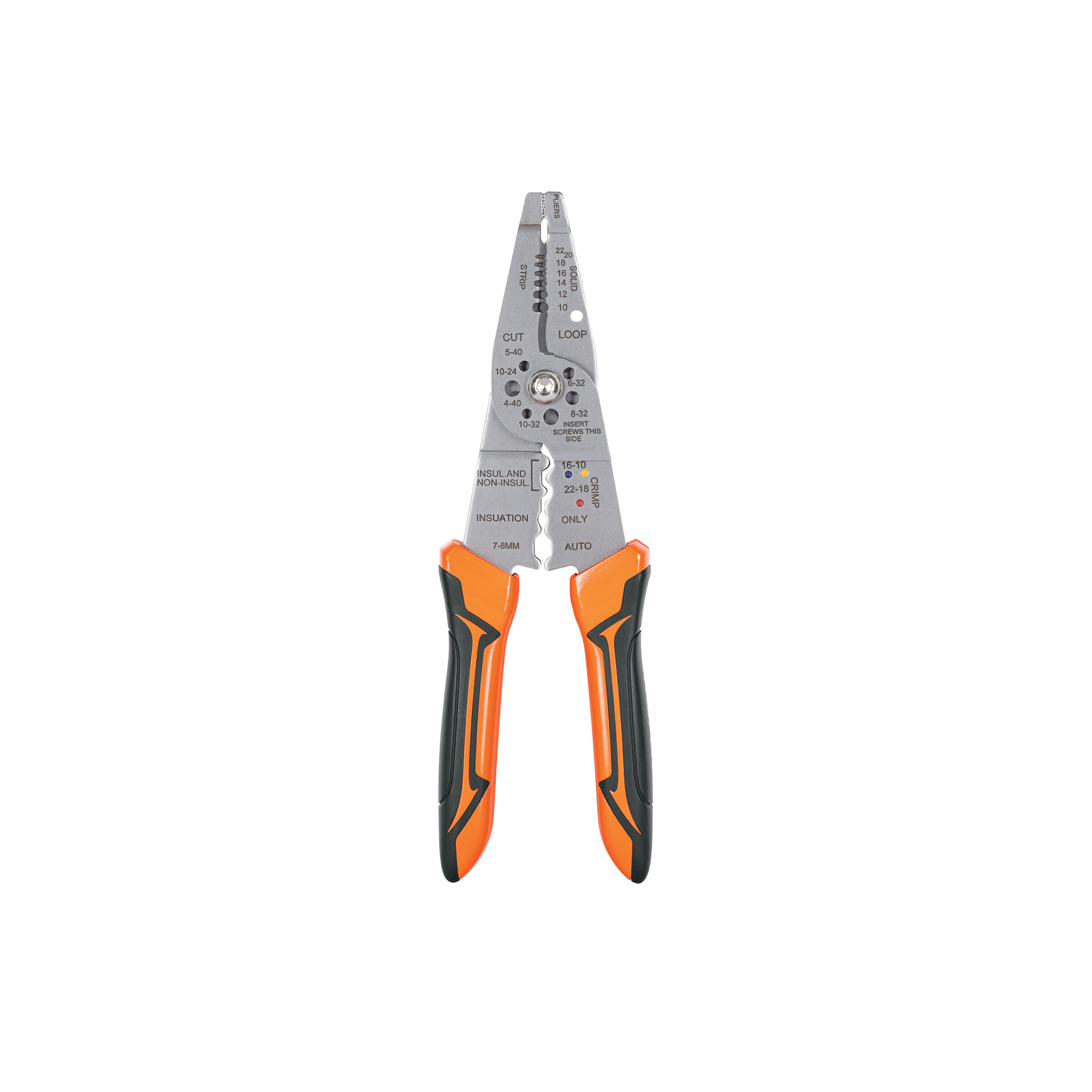 PINZA 8' PELA CABLES 24 A 12 AWG, TRUPER