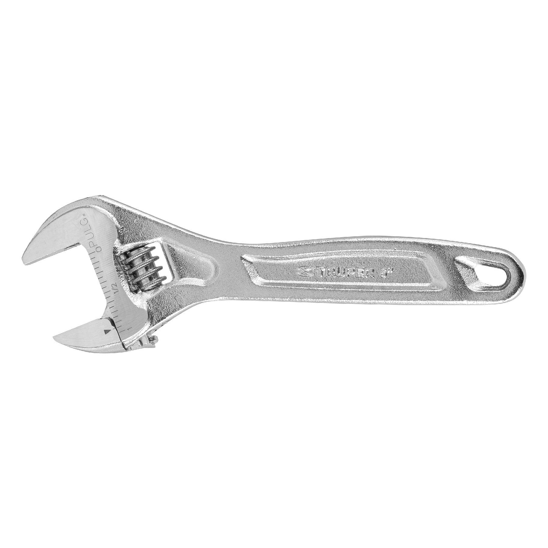 LLAVE AJUSTABLE (PERICO) 6' PROFESIONAL CROMADA, EXPERT