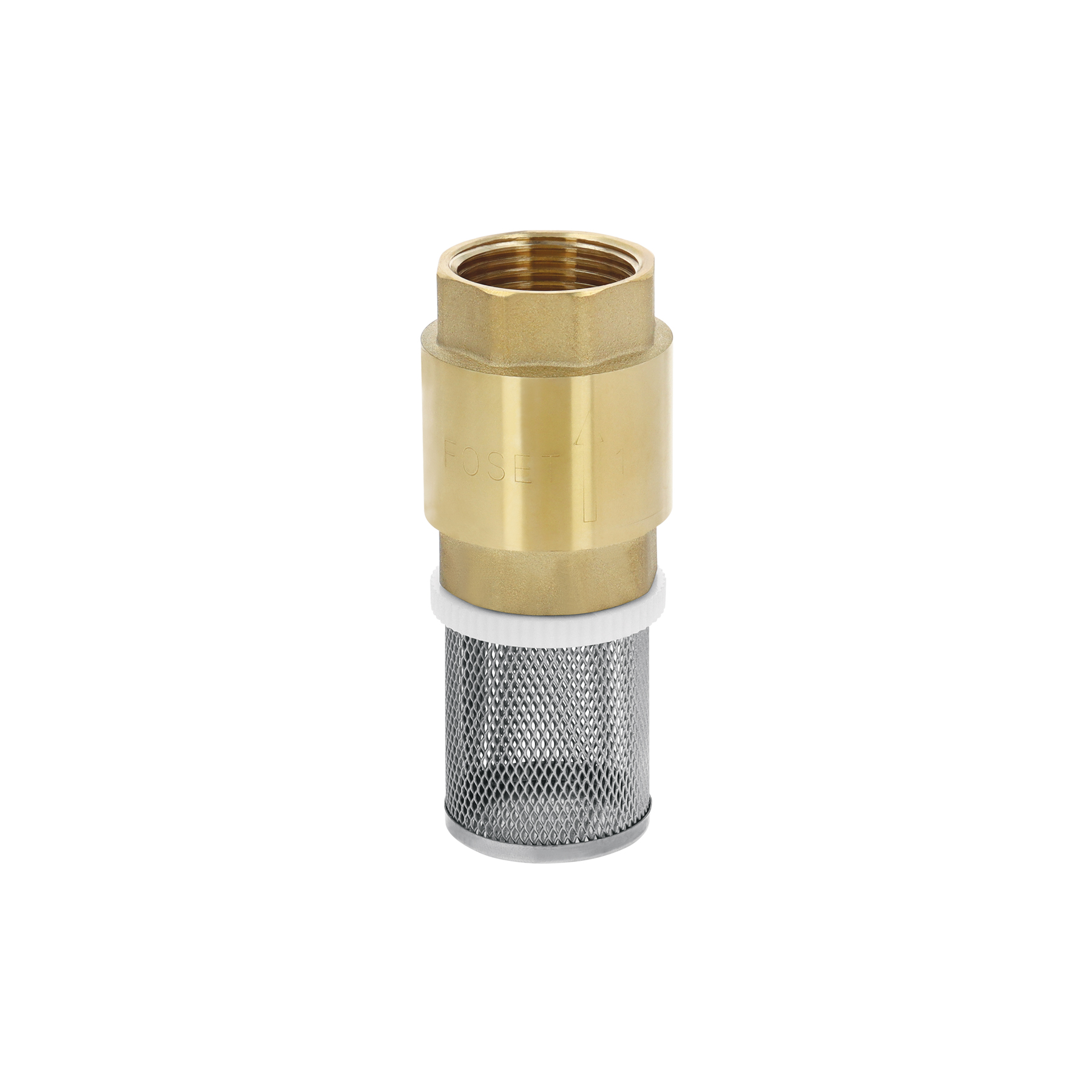 PICHANCHA CON REJILLA ACERO INOXIDABLE 1', FOSET