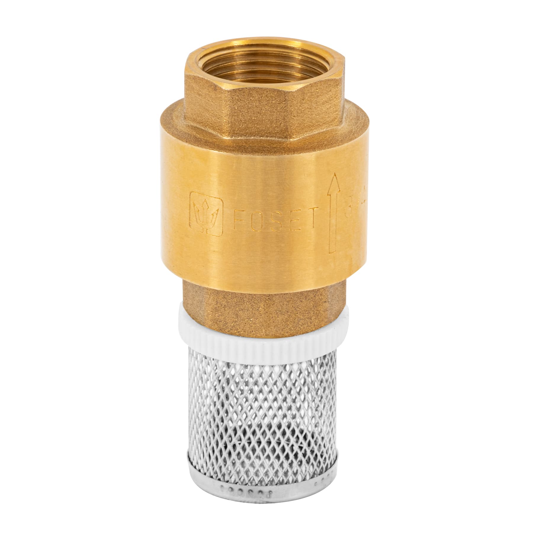 PICHANCHA CON REJILLA ACERO INOXIDABLE 3/4', FOSET