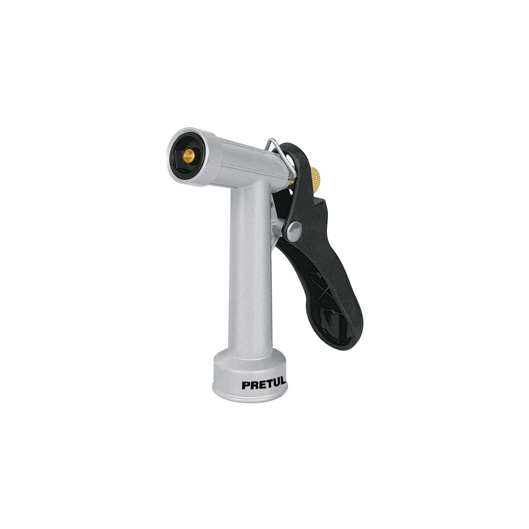 PISTOLA PARA RIEGO DE 4' DE 2 FUNCIONES METÁLICA, PRETUL